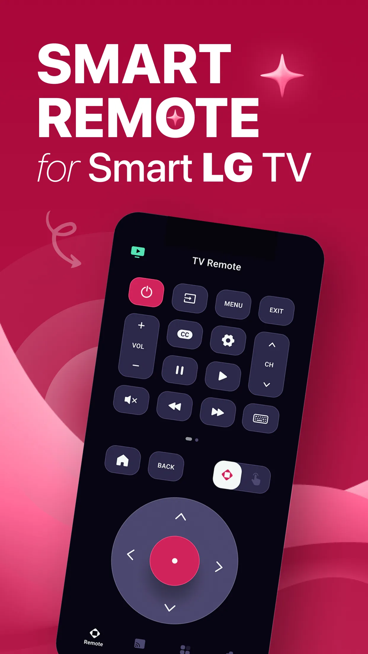 Smart Remote for LG ThinQ TV | Indus Appstore | Screenshot