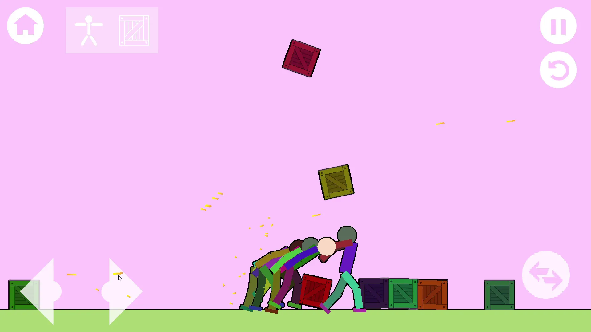 2D Geometry Ragdoll Playground | Indus Appstore | Screenshot