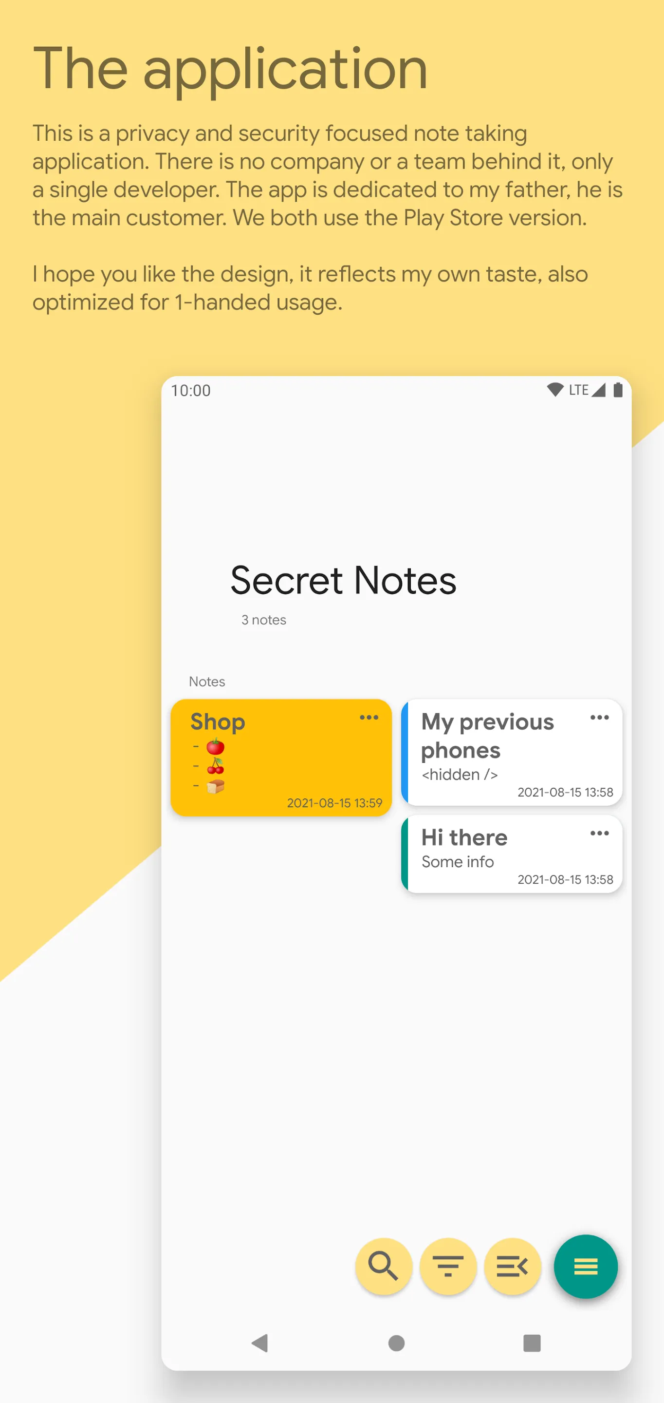 Secret Notes | Indus Appstore | Screenshot