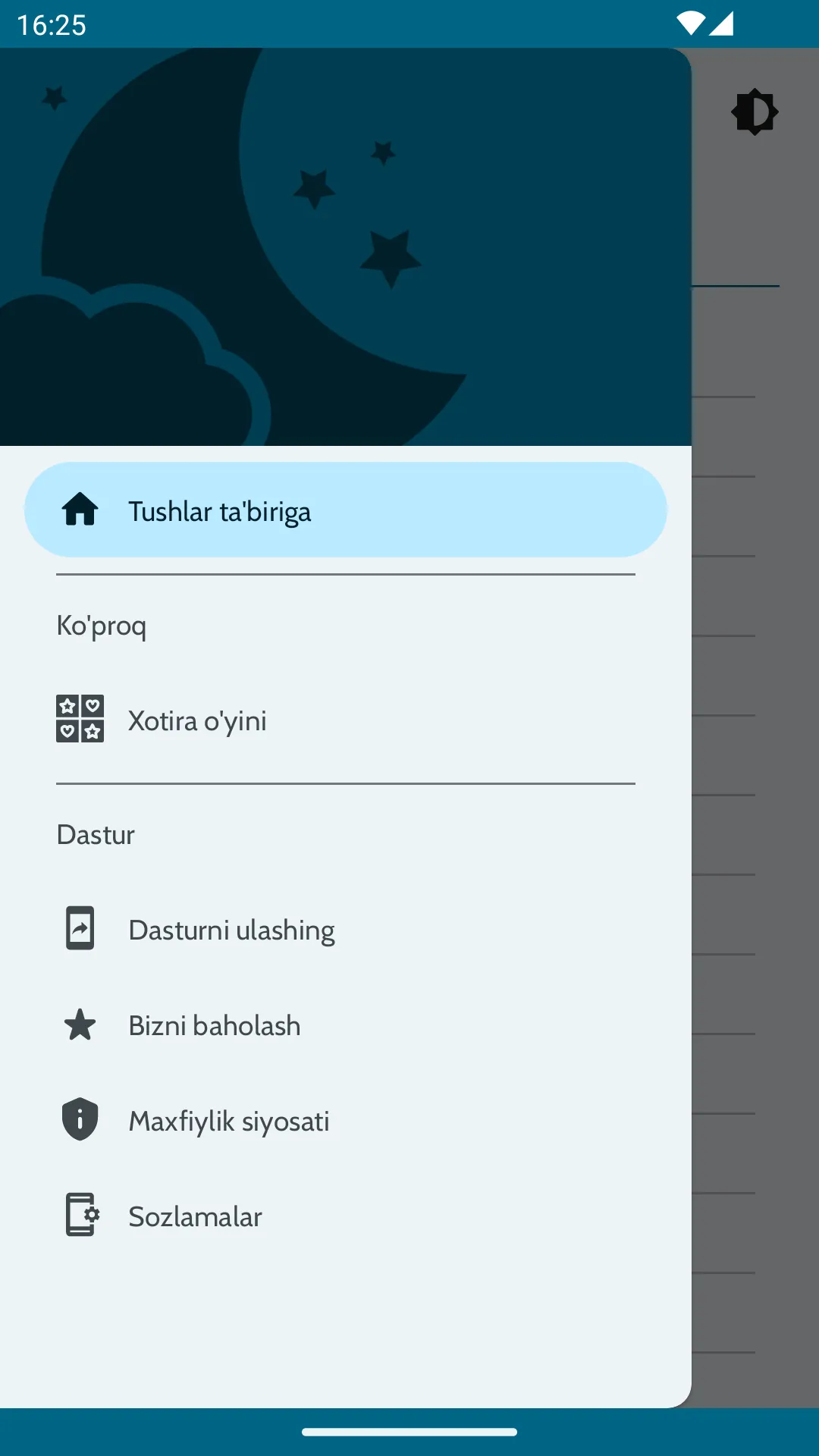 Tushlar Tush Tabiri Oʻzbek | Indus Appstore | Screenshot