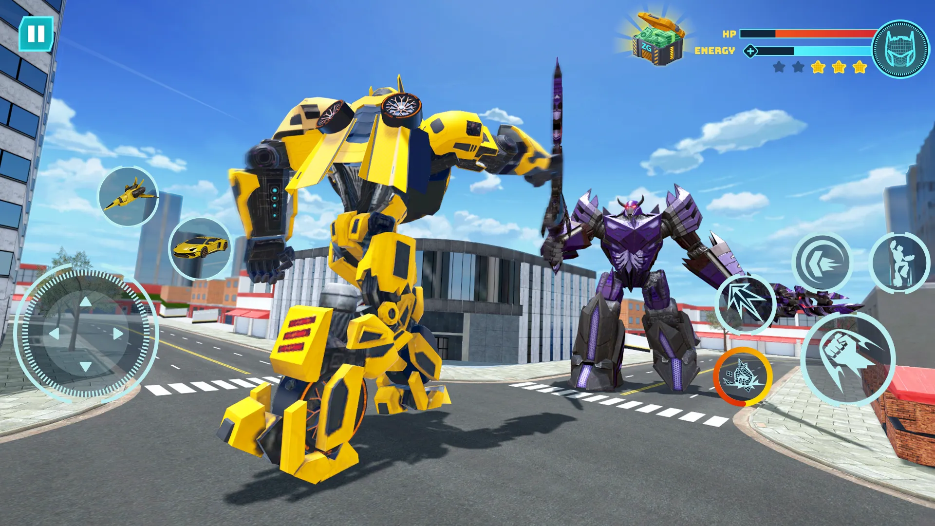 Robot Game: Transform & Fight | Indus Appstore | Screenshot