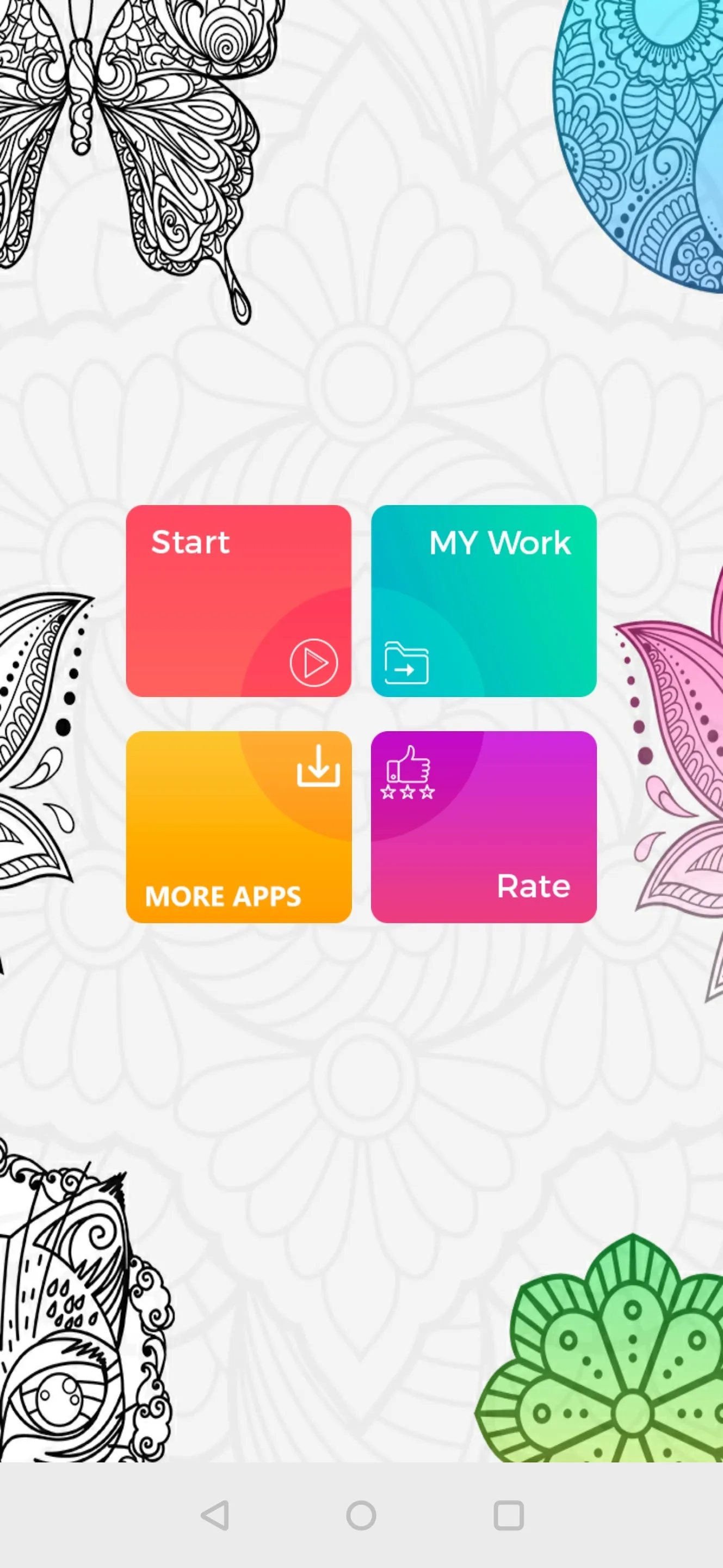 Rangoli Designs and Coloring | Indus Appstore | Screenshot