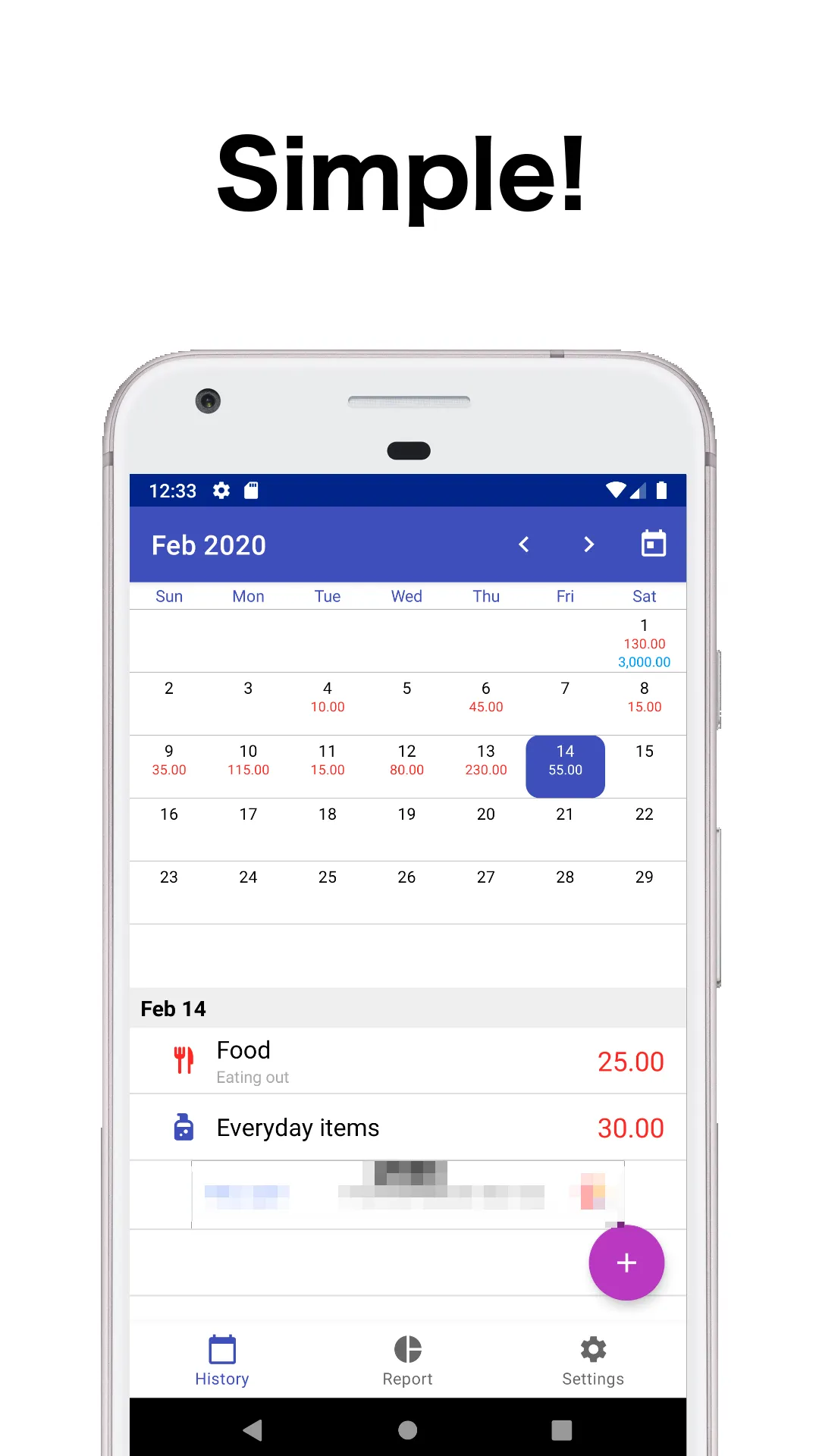 Household account book - Money | Indus Appstore | Screenshot