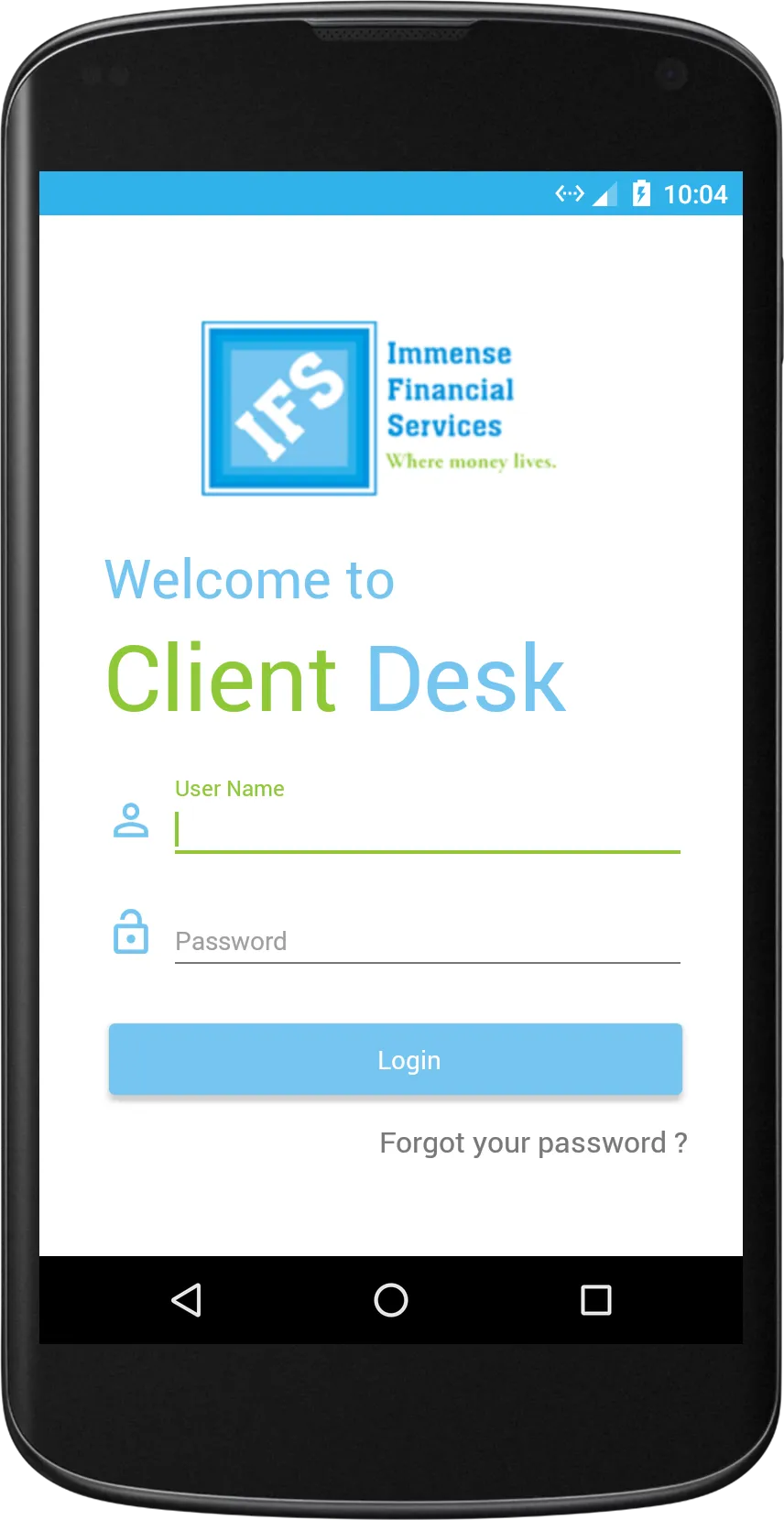 Immense Financial Services | Indus Appstore | Screenshot