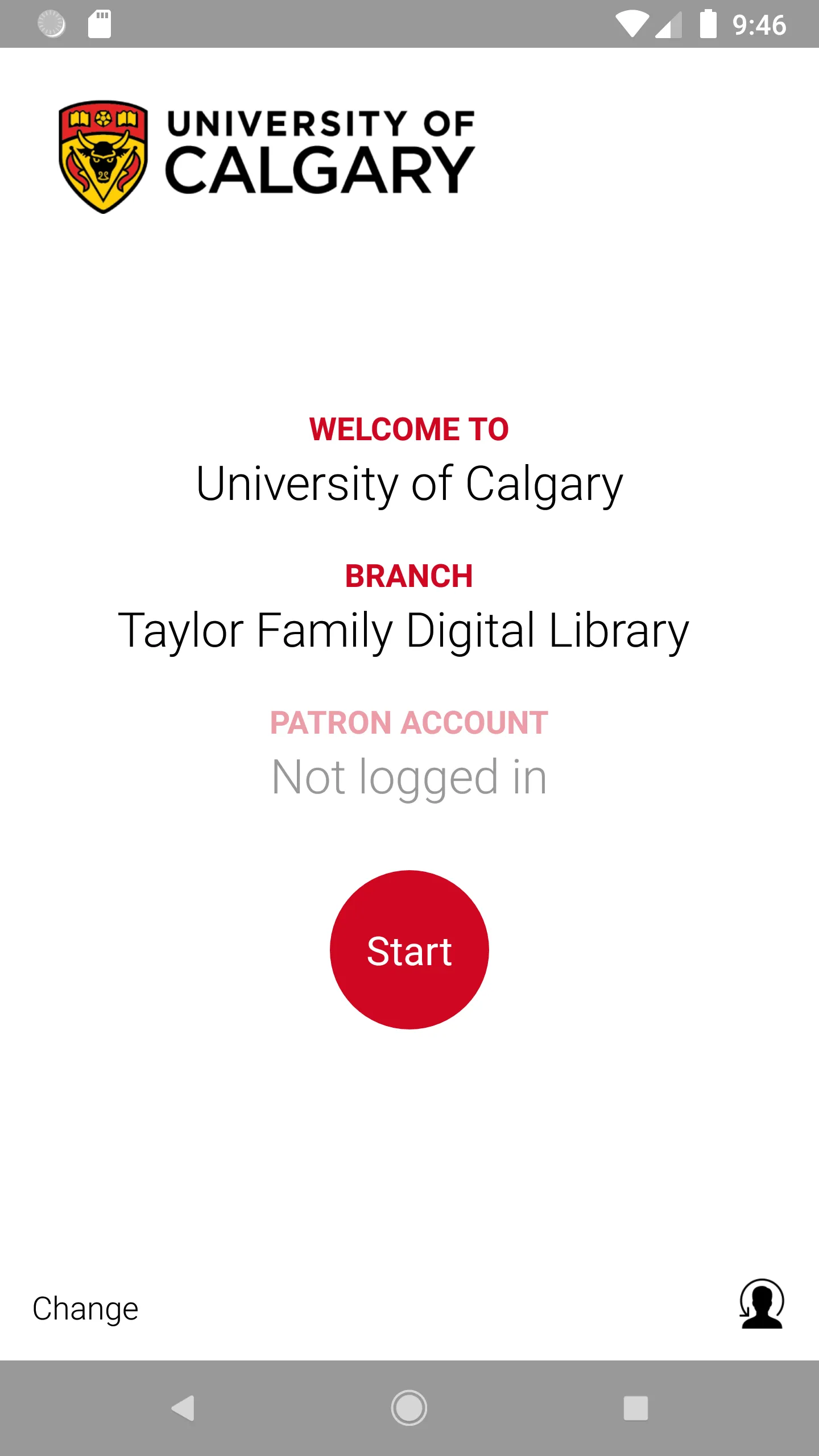 UCalgary Library Self Checkout | Indus Appstore | Screenshot