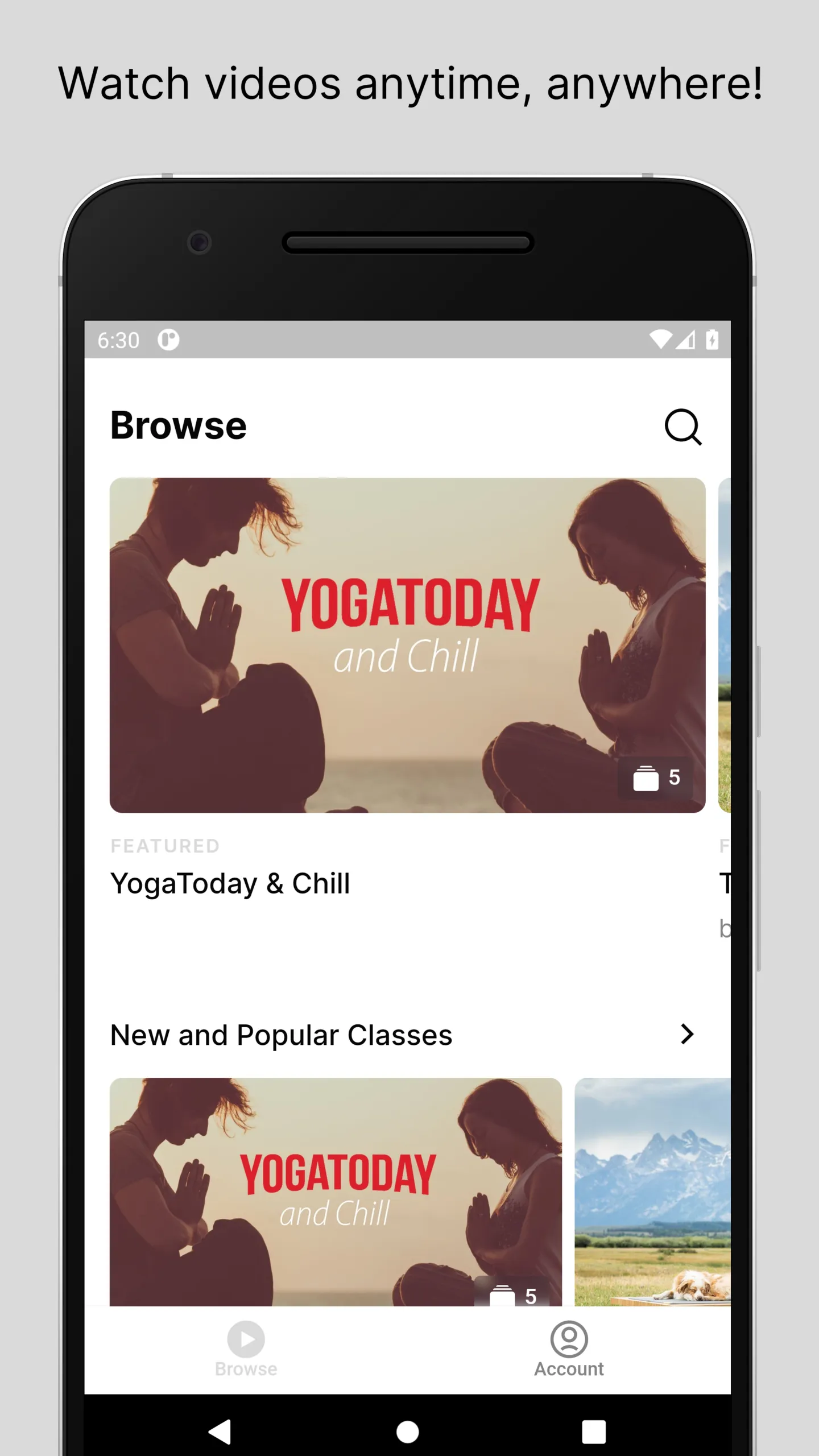 YogaToday | Indus Appstore | Screenshot