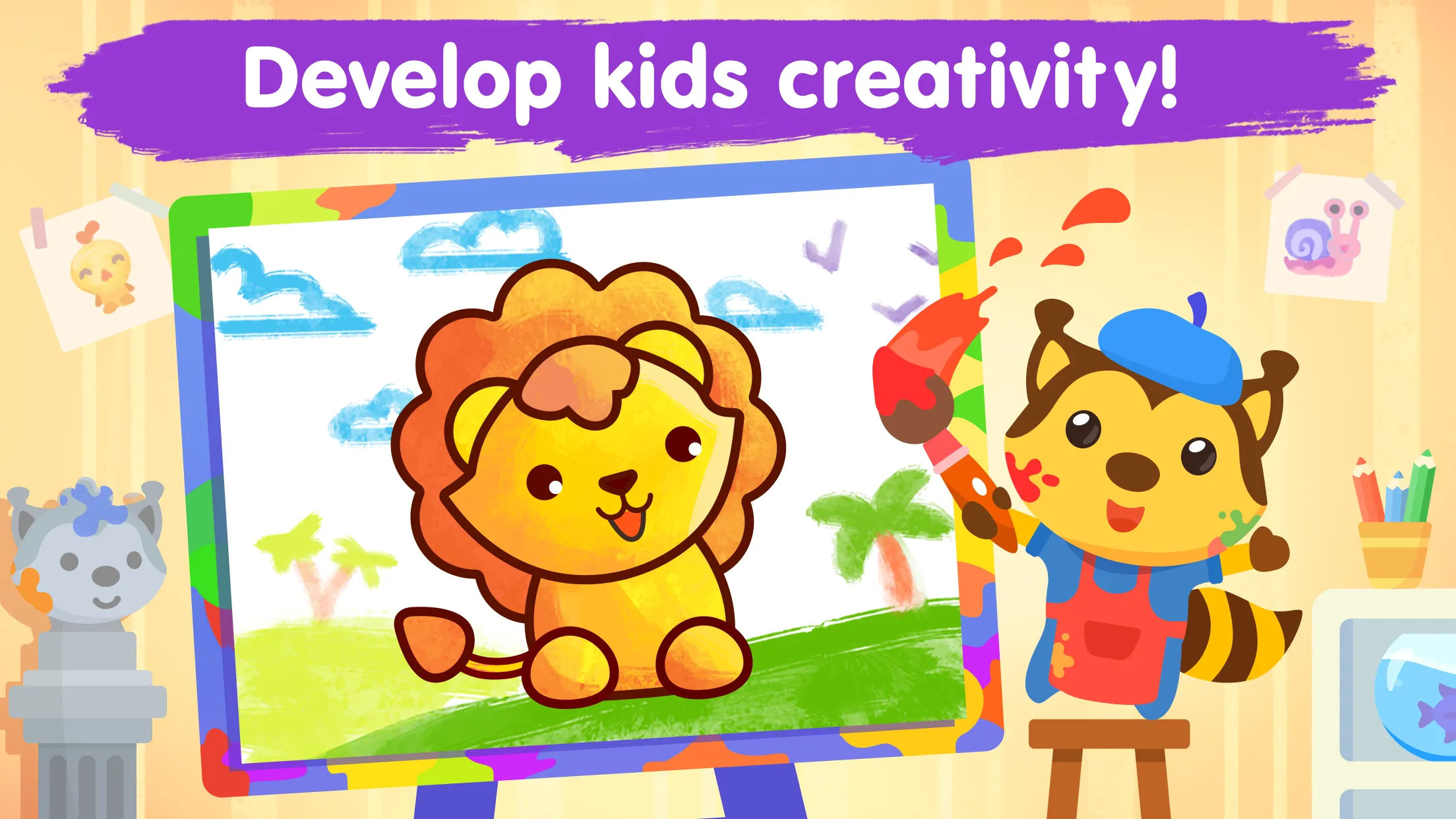 Coloring games for kids age 2 | Indus Appstore | Screenshot