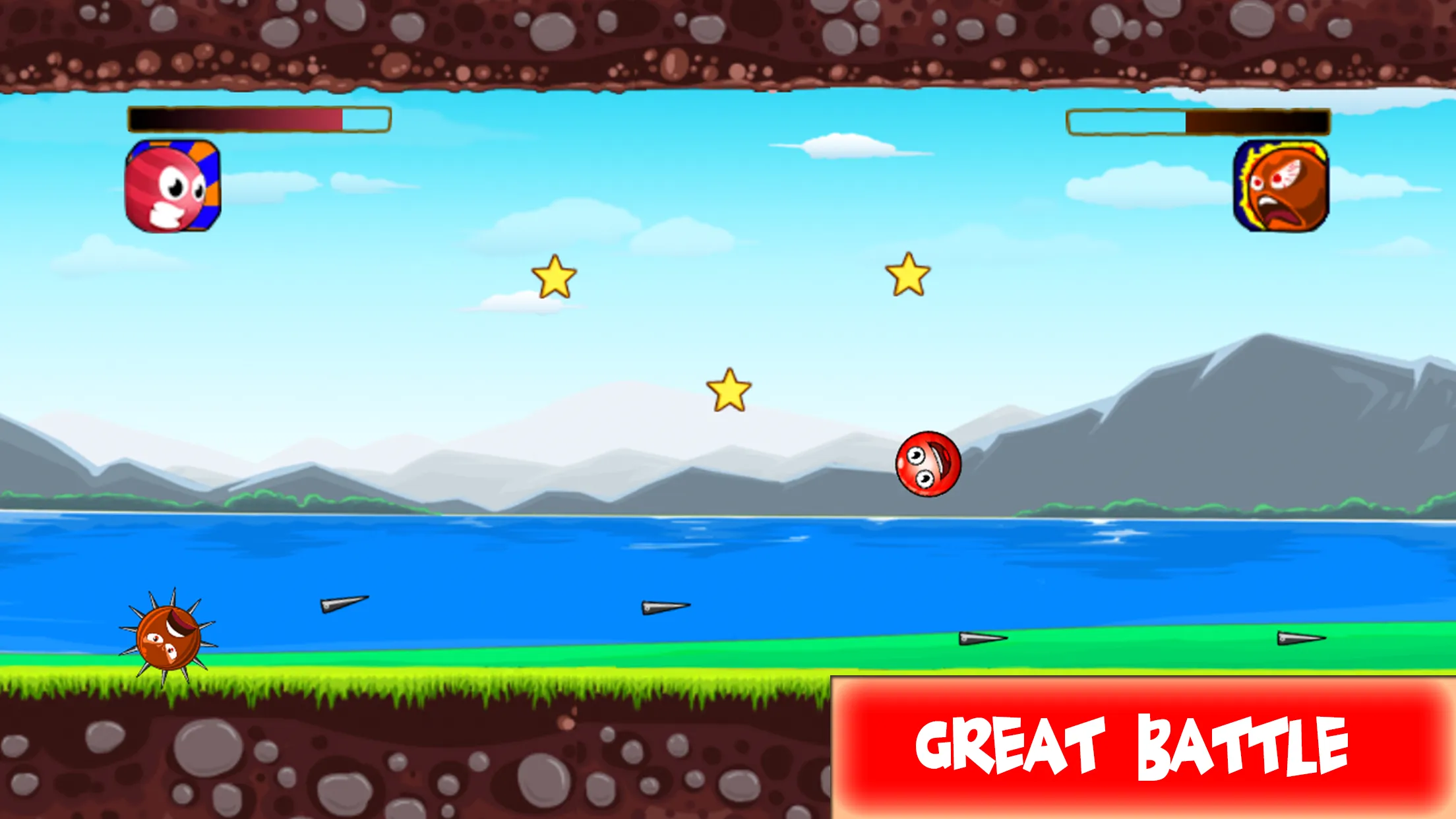 Red Hero 3 - Roll and Jump | Indus Appstore | Screenshot