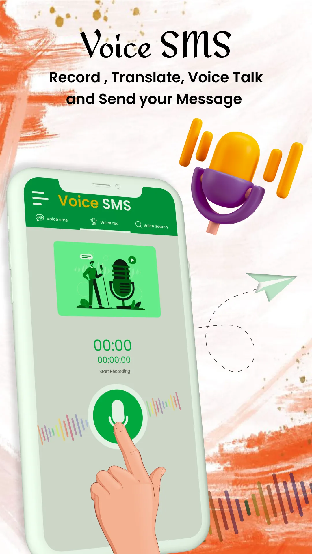 Voice Sms : Type Sms by Voice | Indus Appstore | Screenshot