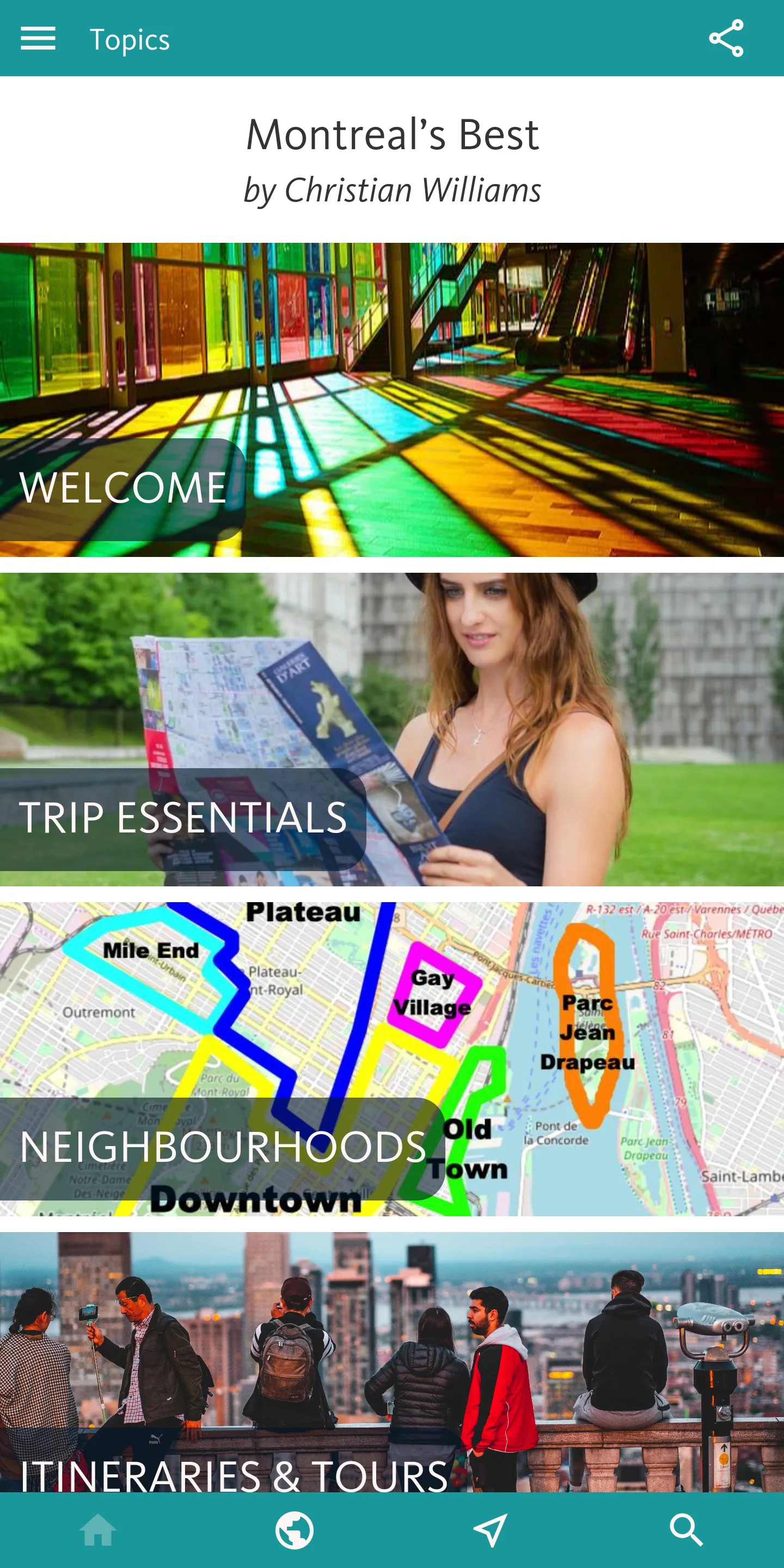 Montreal's Best: Travel Guide | Indus Appstore | Screenshot