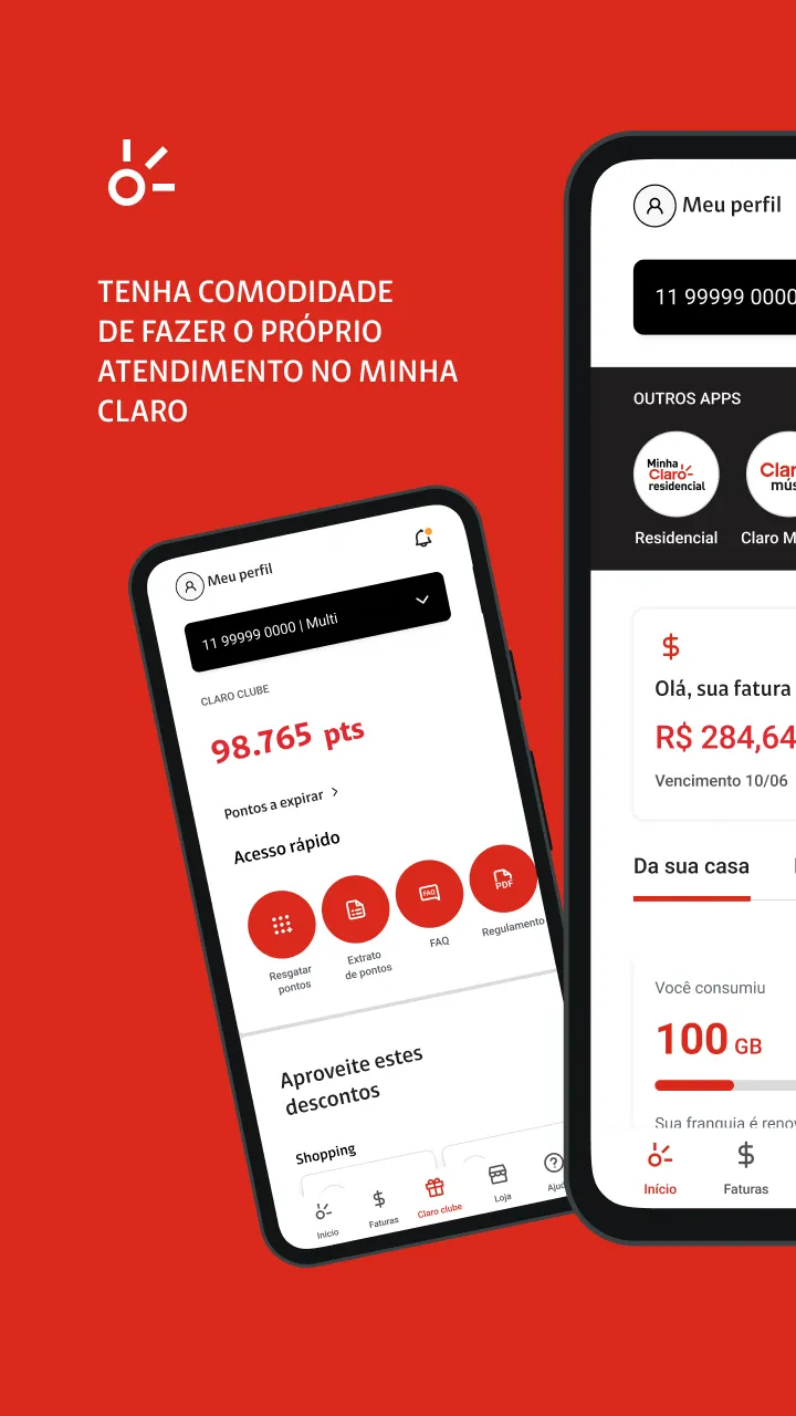 Minha Claro Móvel | Indus Appstore | Screenshot