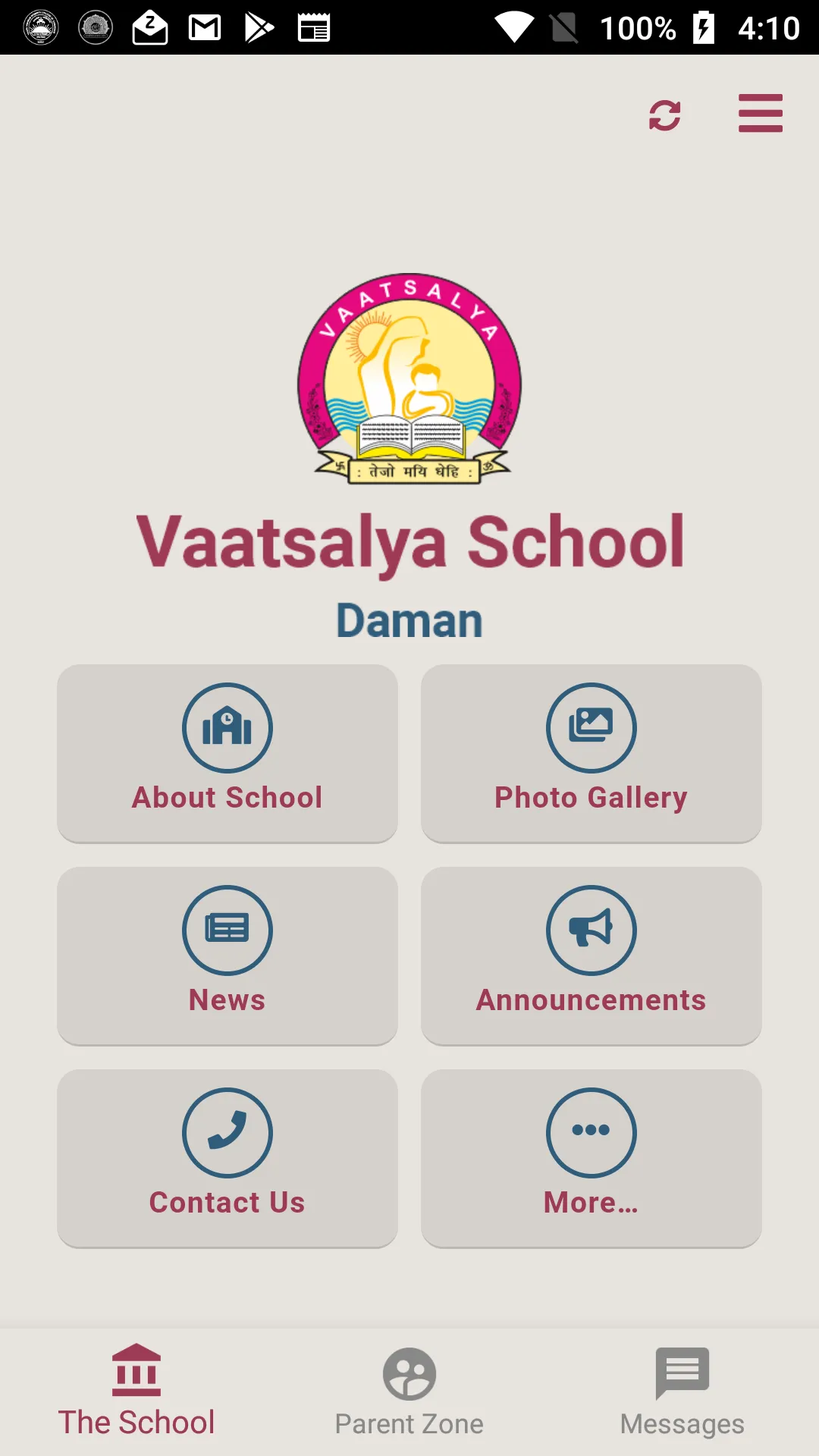 Vaatsalya School | Indus Appstore | Screenshot