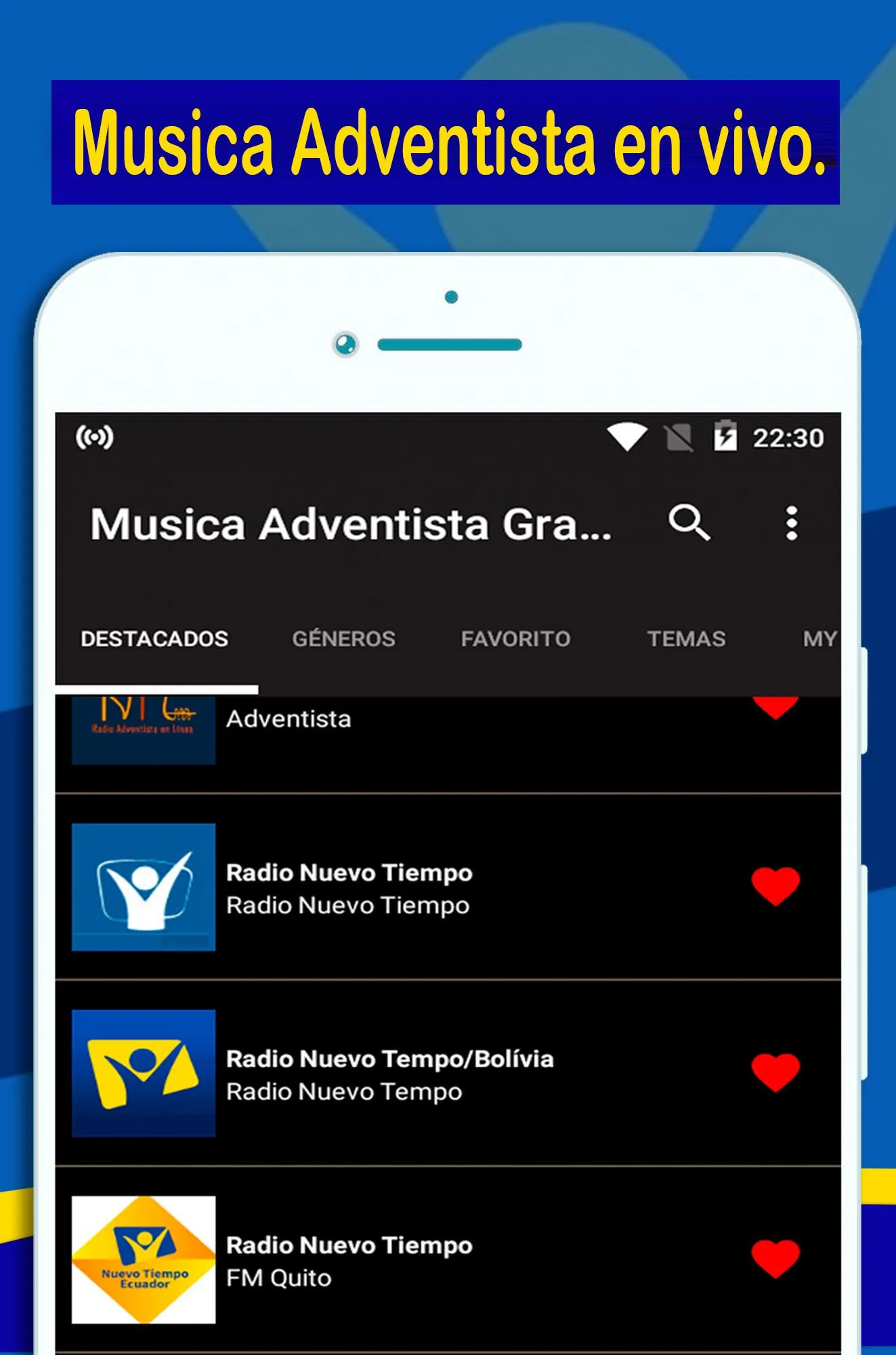 Radios Adventistas | Indus Appstore | Screenshot