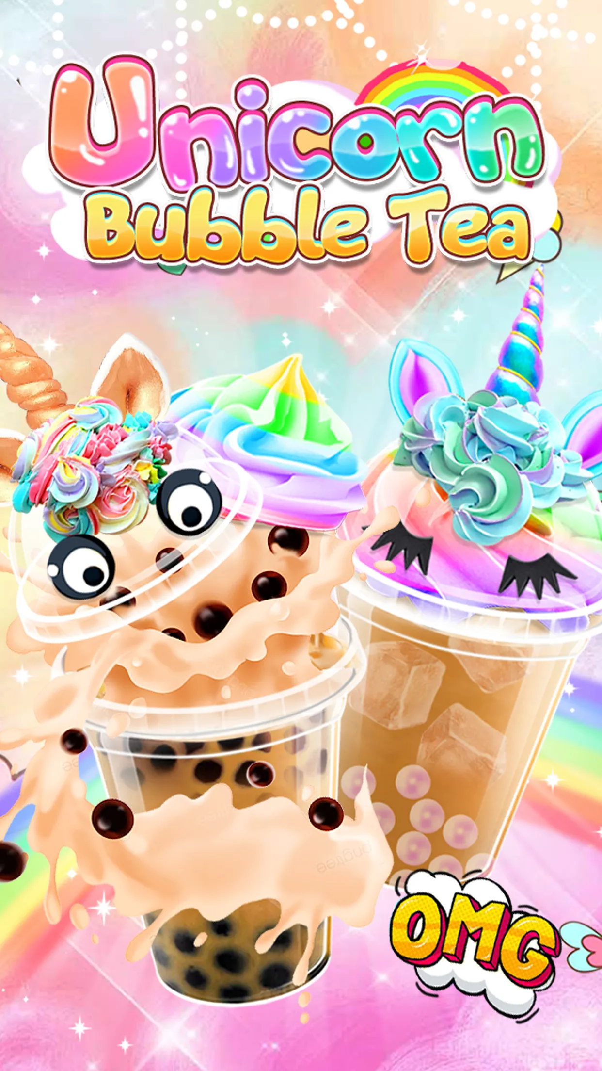 Unicorn Bubble Tea - Icy Drink | Indus Appstore | Screenshot