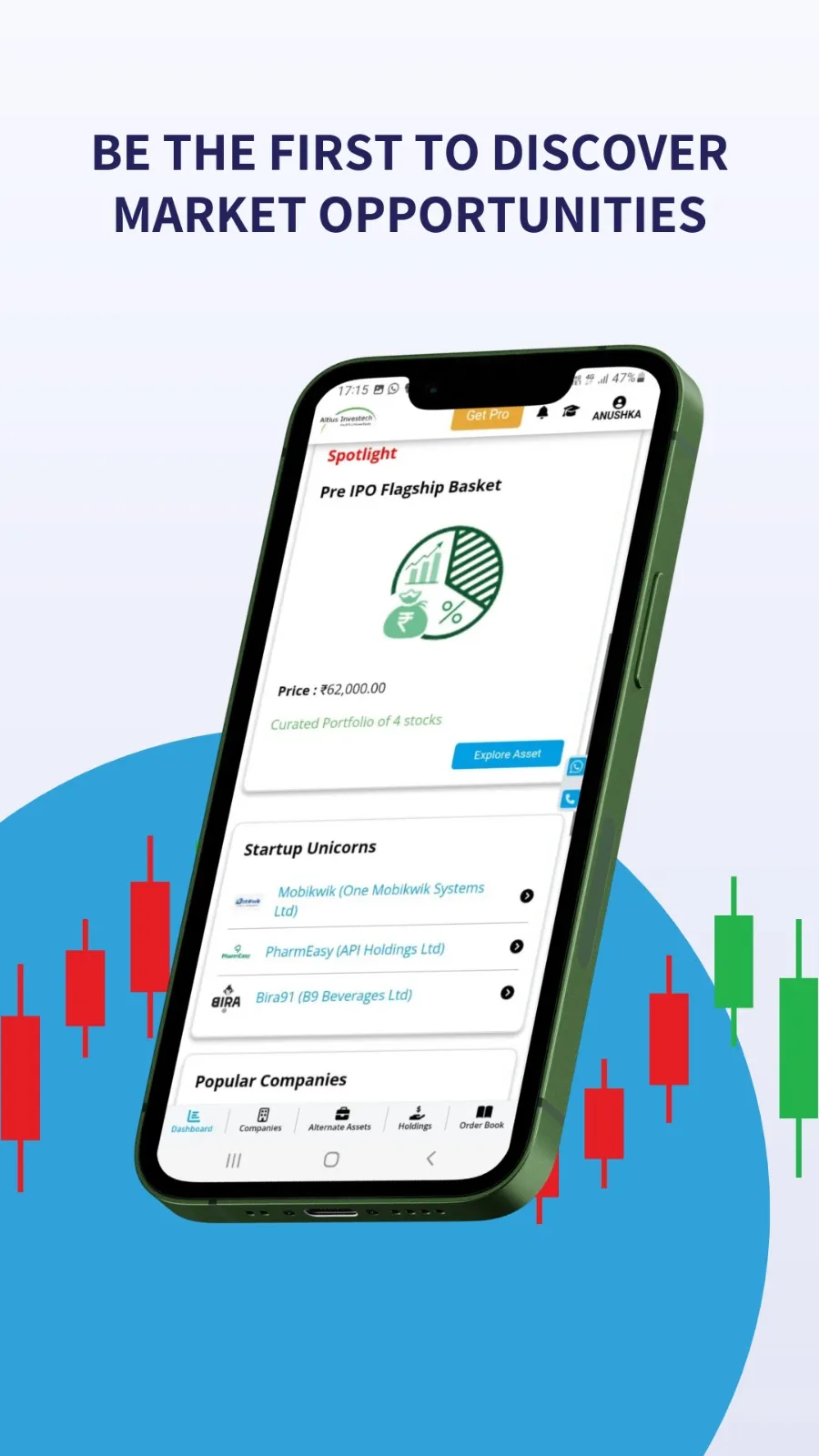 Altius Invest: Pre IPOs, NCDs | Indus Appstore | Screenshot