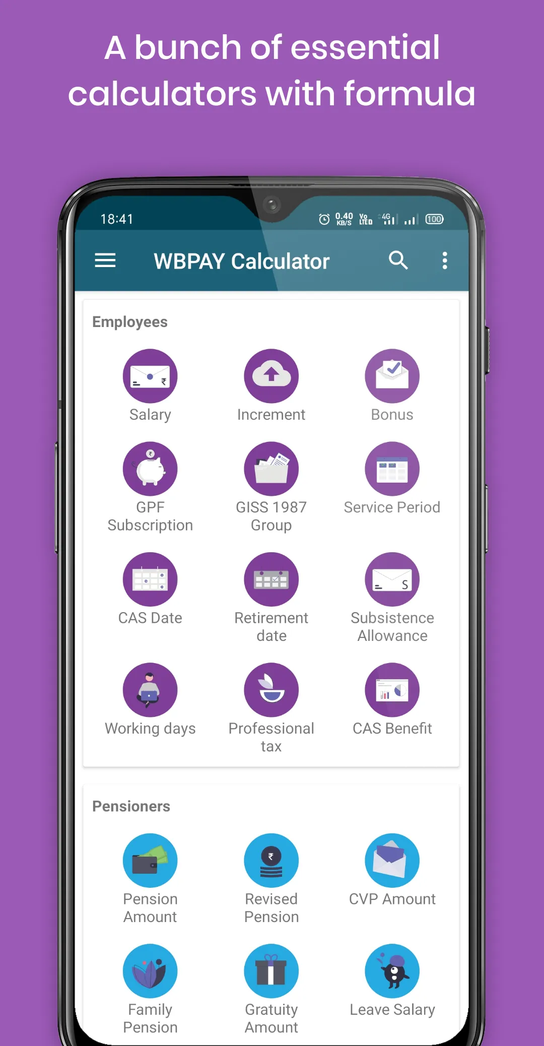 WBPAY Calculator: WBIFMS Help | Indus Appstore | Screenshot