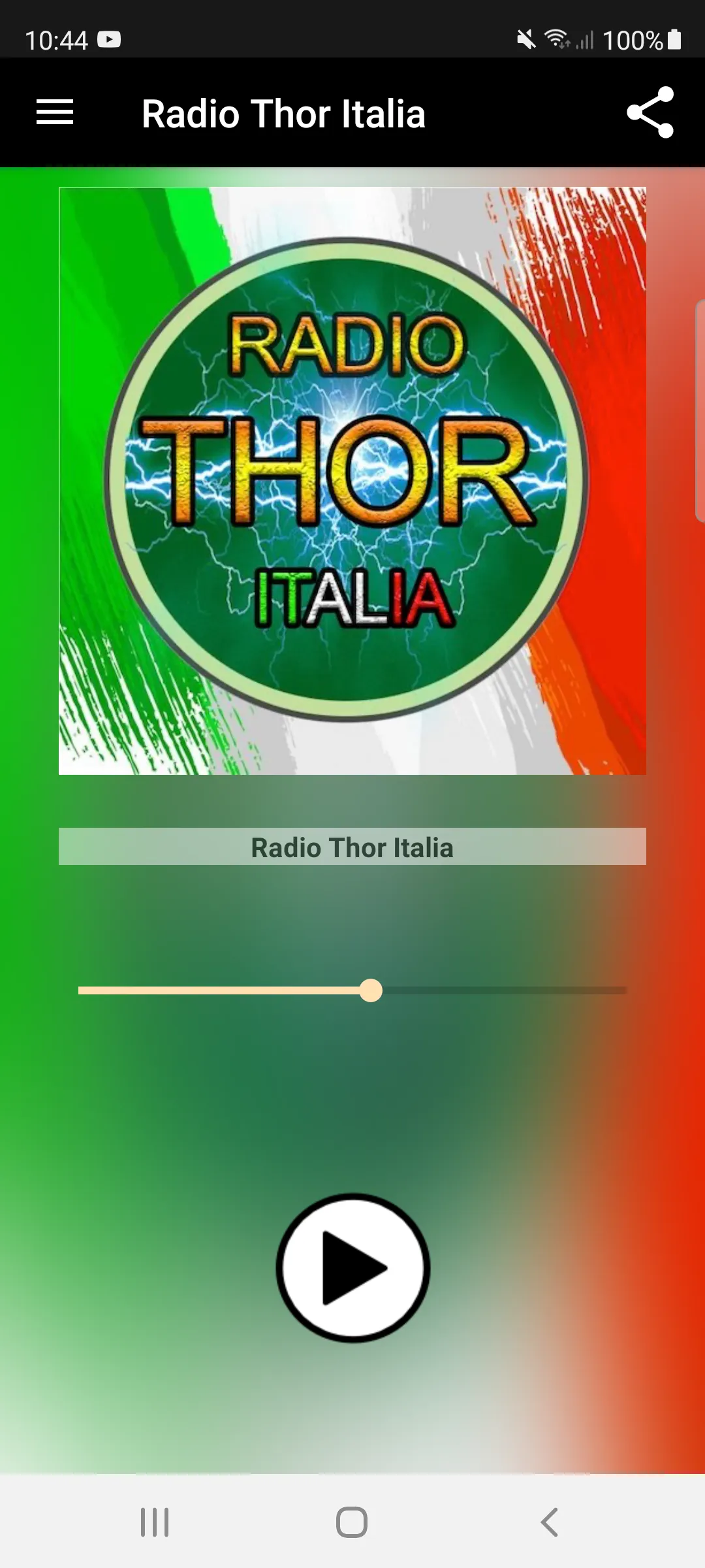 Radio Thor Italia | Indus Appstore | Screenshot