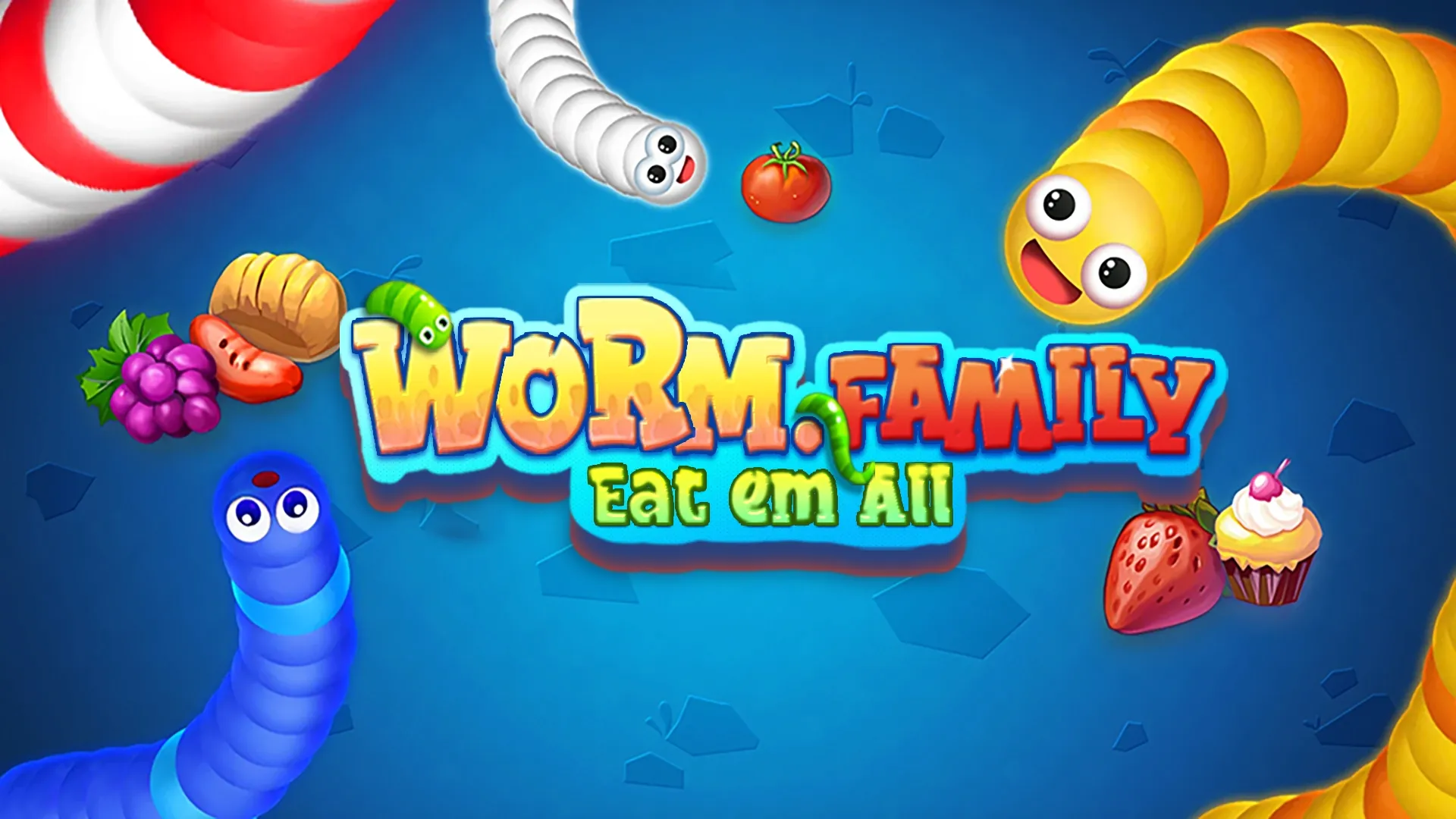 Worm Family - Eat em All | Indus Appstore | Screenshot