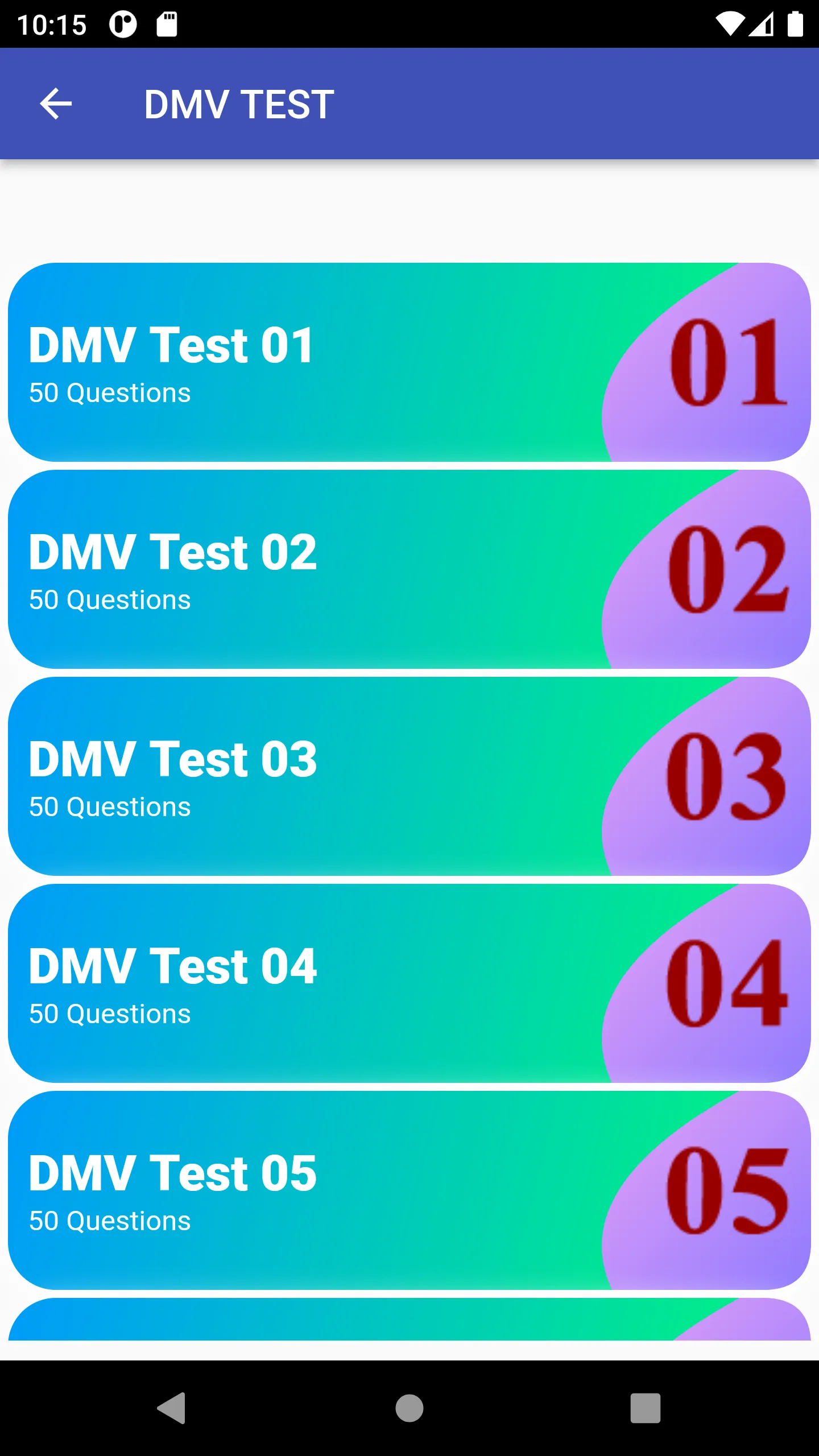 Mississippi Driving Test | Indus Appstore | Screenshot