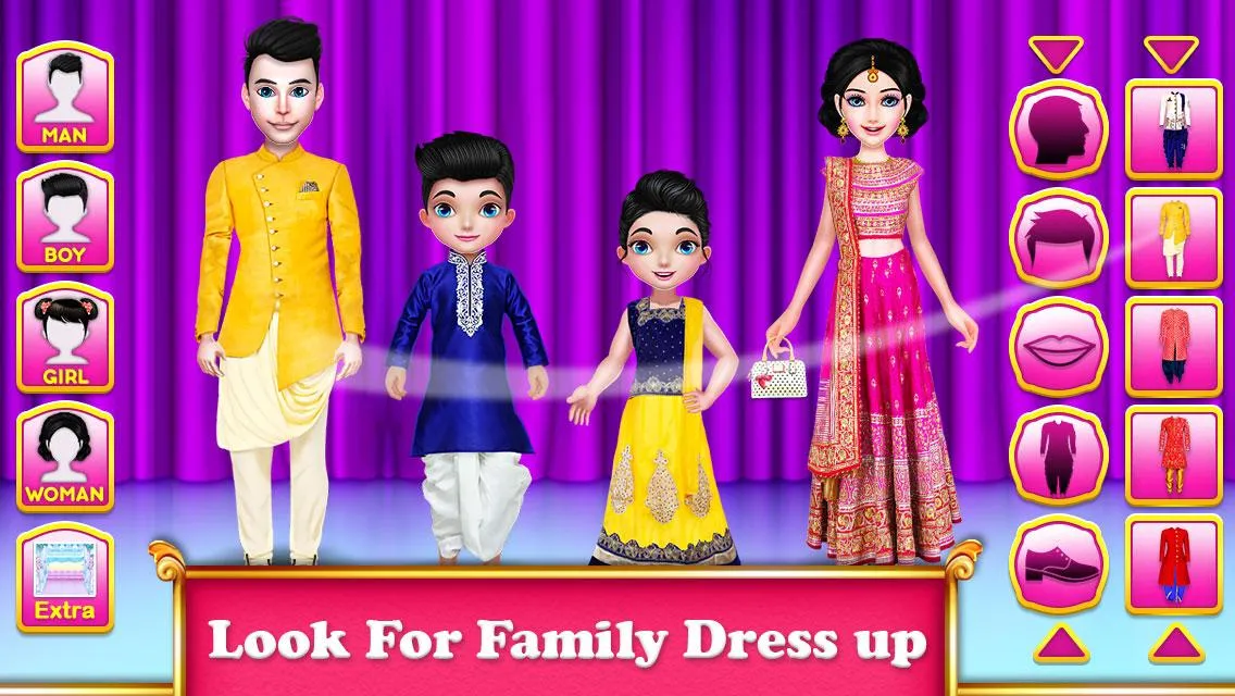 Royal Indian Wedding Dress Up | Indus Appstore | Screenshot