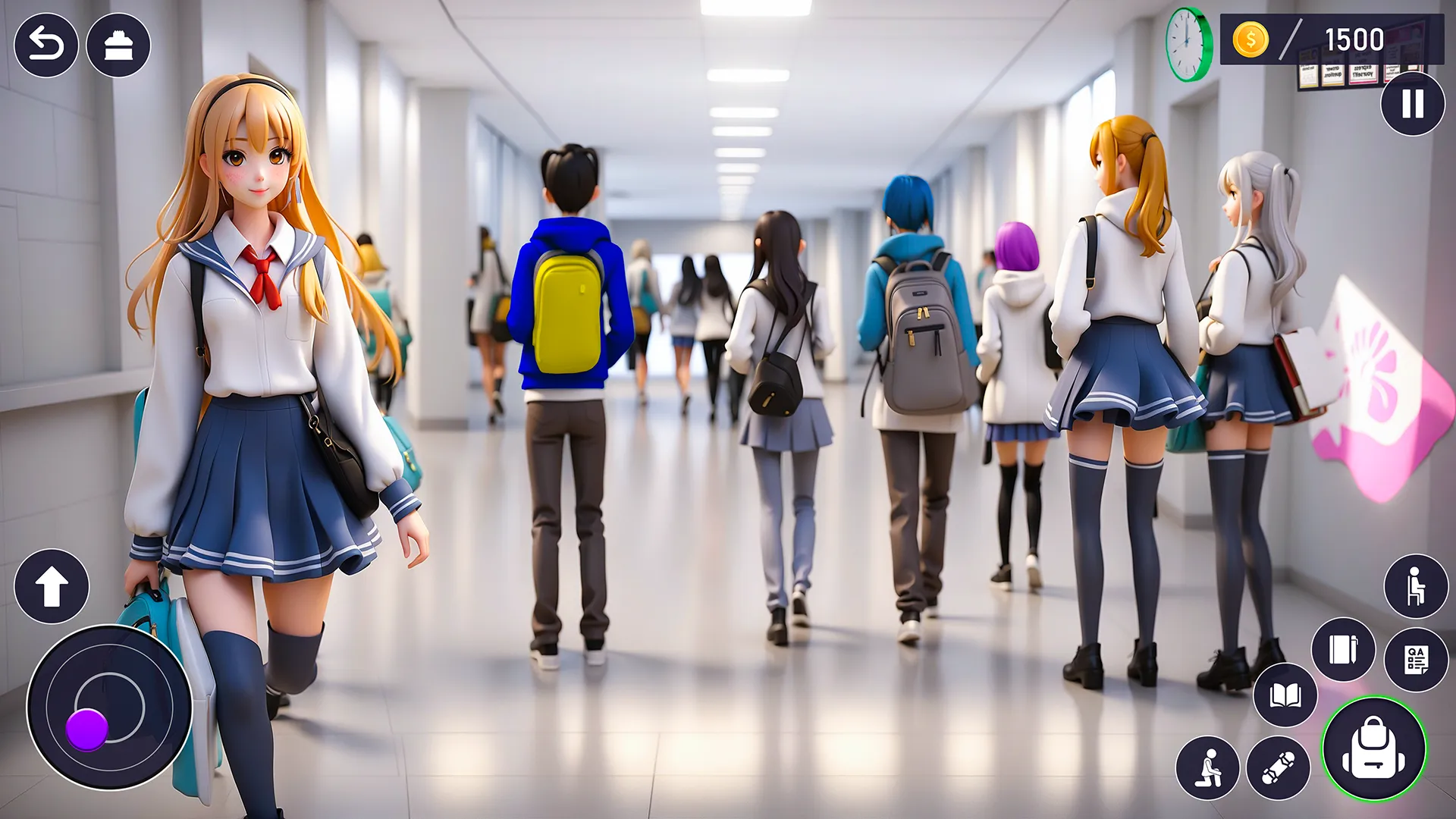 High School Love Anime Games | Indus Appstore | Screenshot