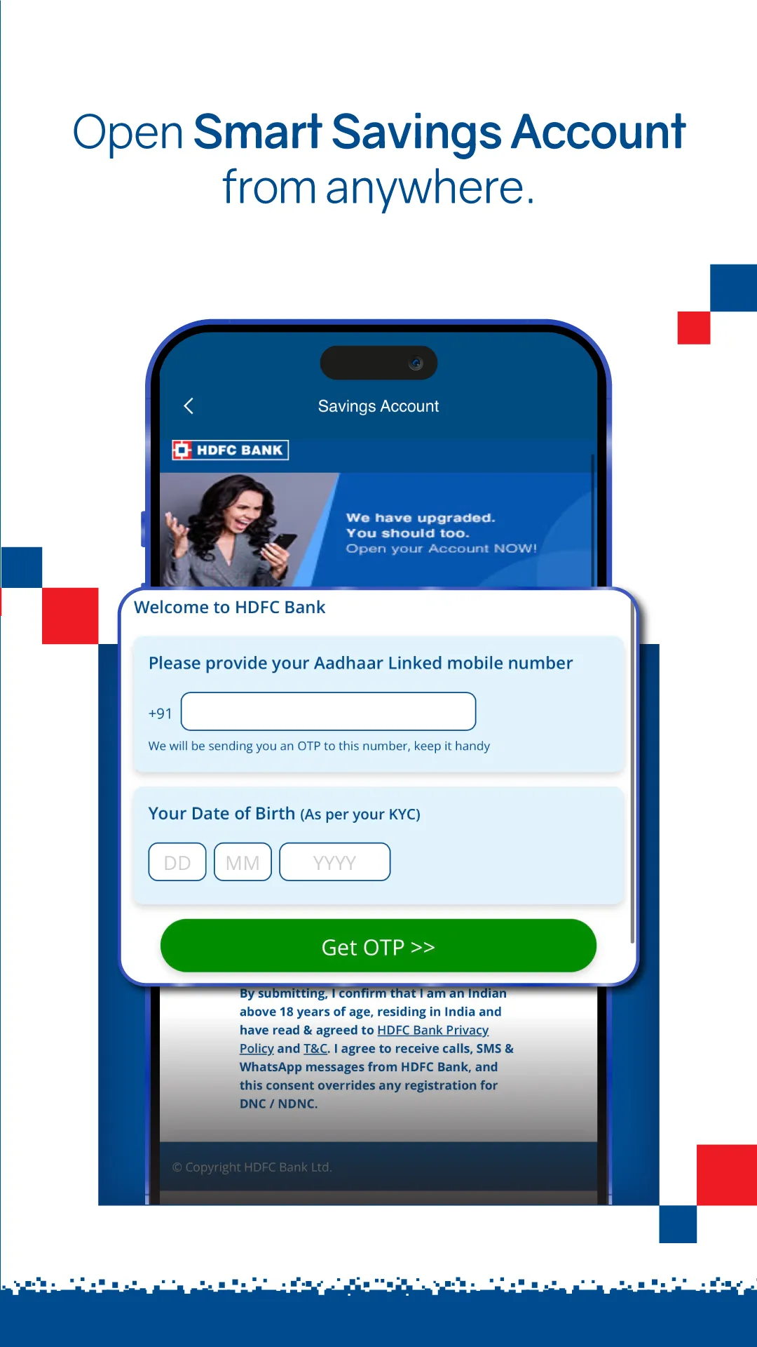 HDFC Bank MobileBanking App | Indus Appstore | Screenshot