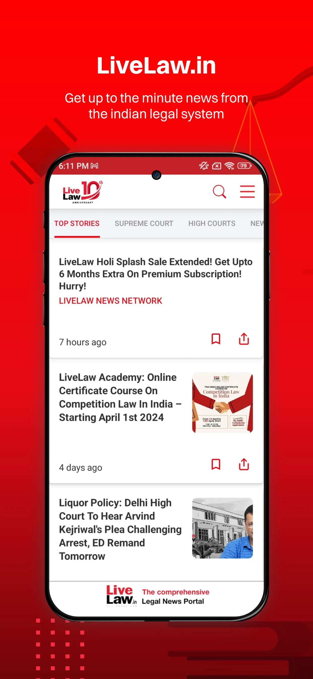 Live Law | Indus Appstore | Screenshot