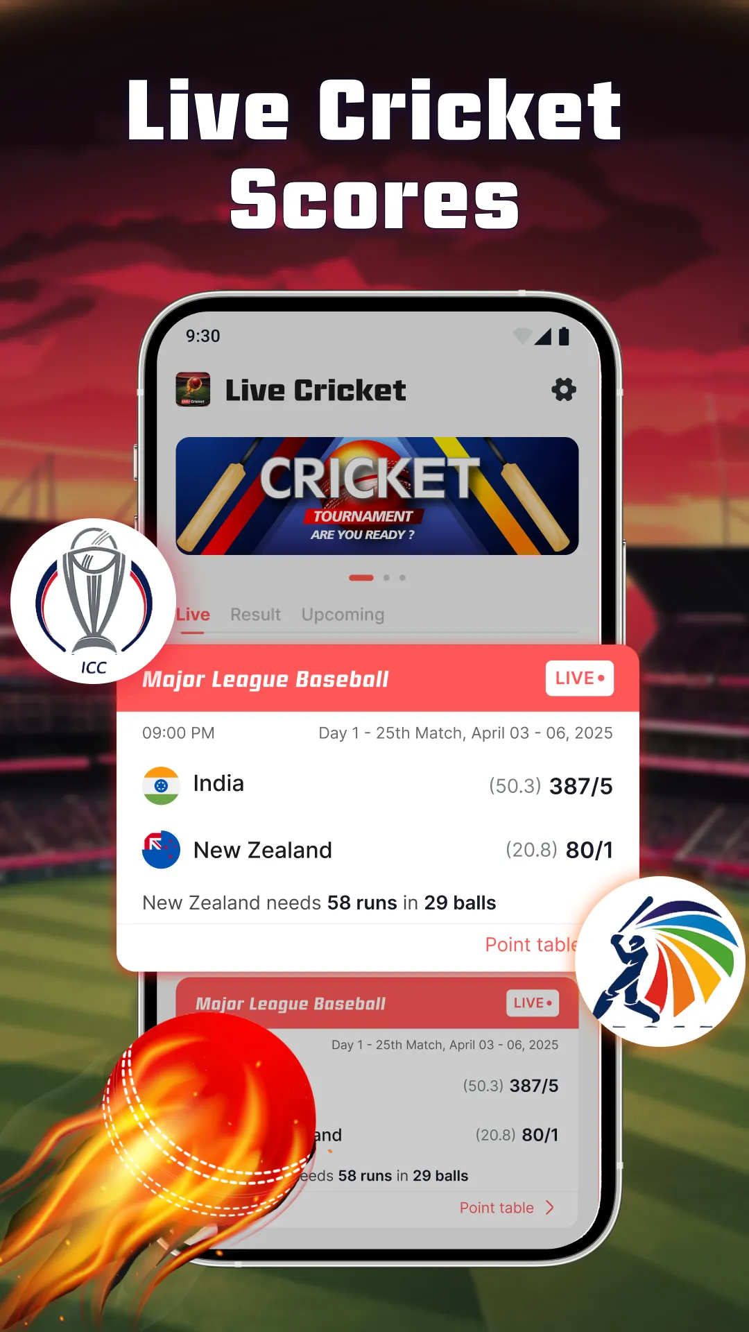 Cricket Live Score: Live Match | Indus Appstore | Screenshot