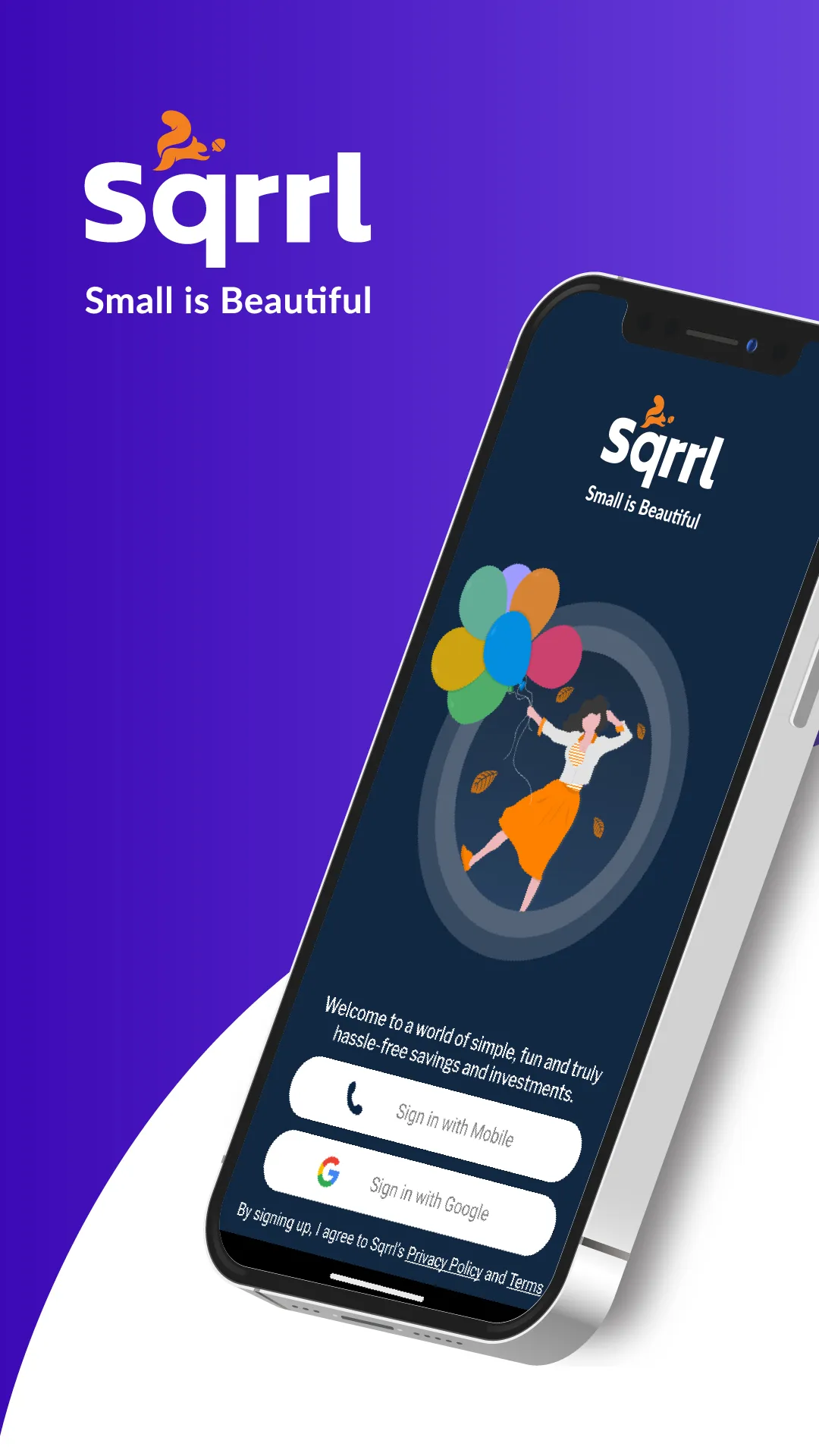 Sqrrl - Mutual Funds,SIP, ELSS | Indus Appstore | Screenshot