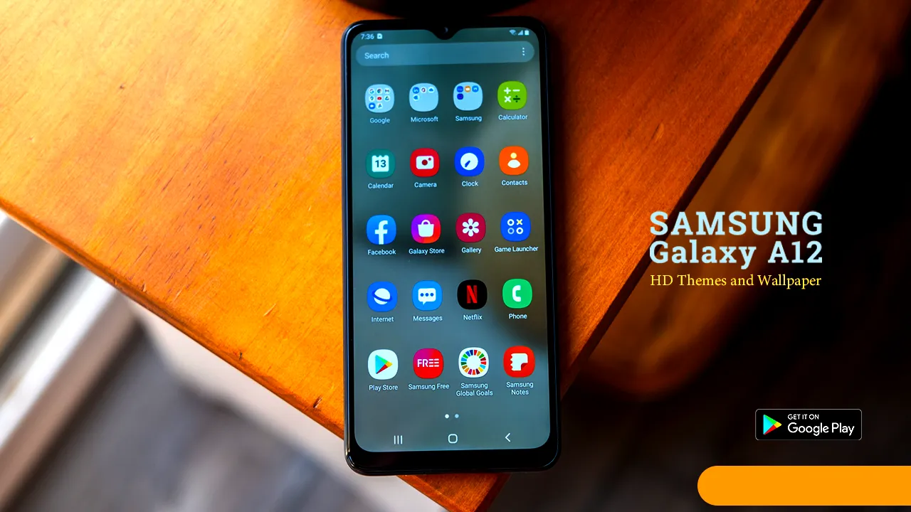 Galaxy A12 Wallpapers & Theme | Indus Appstore | Screenshot