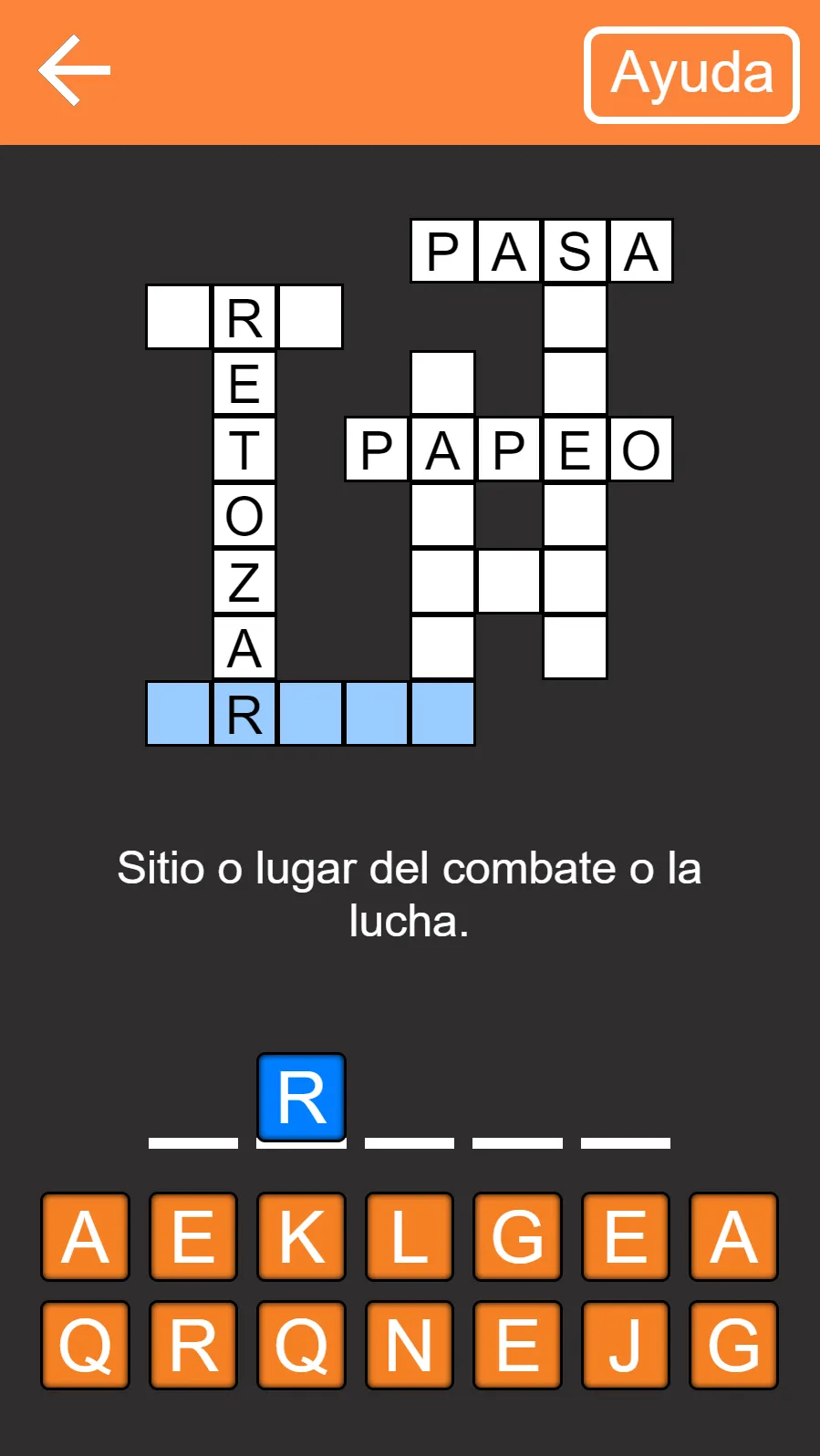 Crucigramas - en español | Indus Appstore | Screenshot