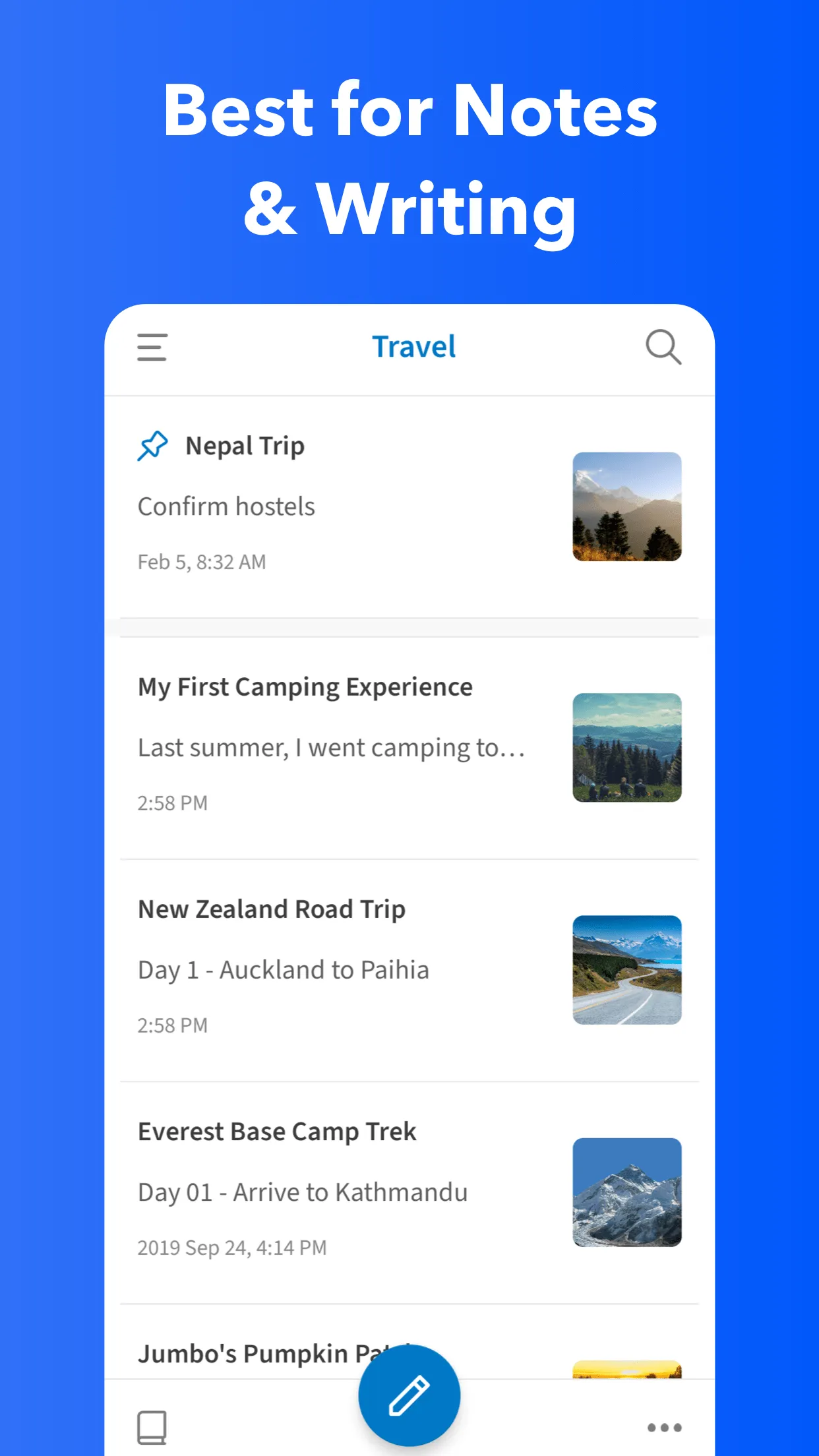 UpNote - notes, diary, journal | Indus Appstore | Screenshot