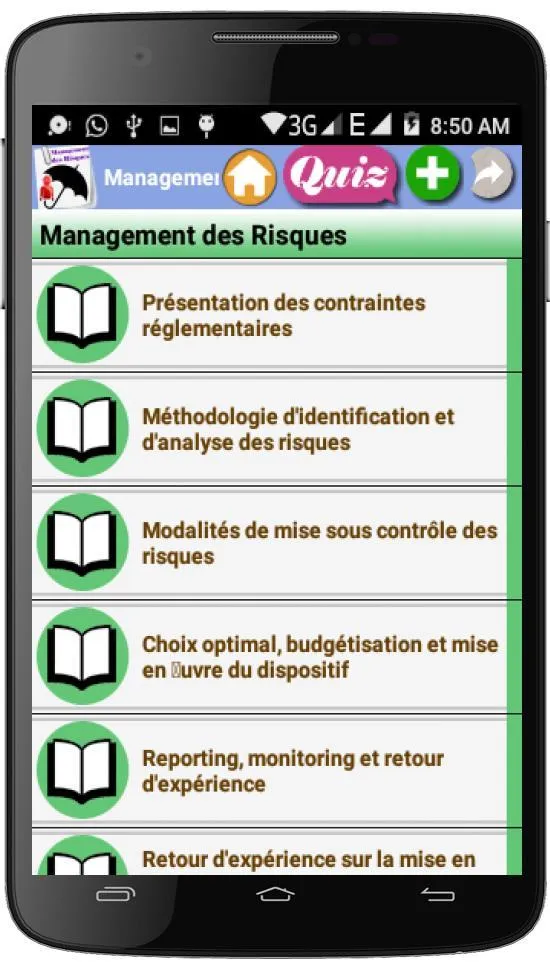 Management des Risques | Indus Appstore | Screenshot