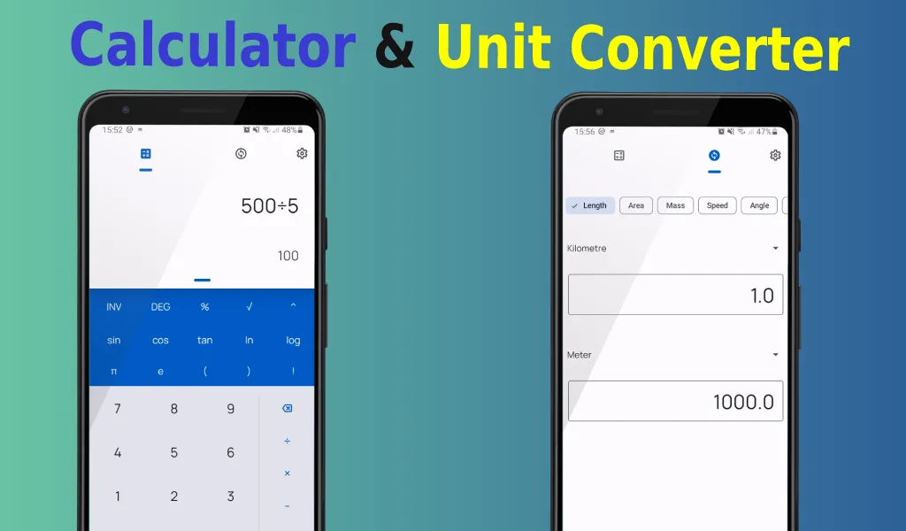 Calculator and Unit Converter | Indus Appstore | Screenshot