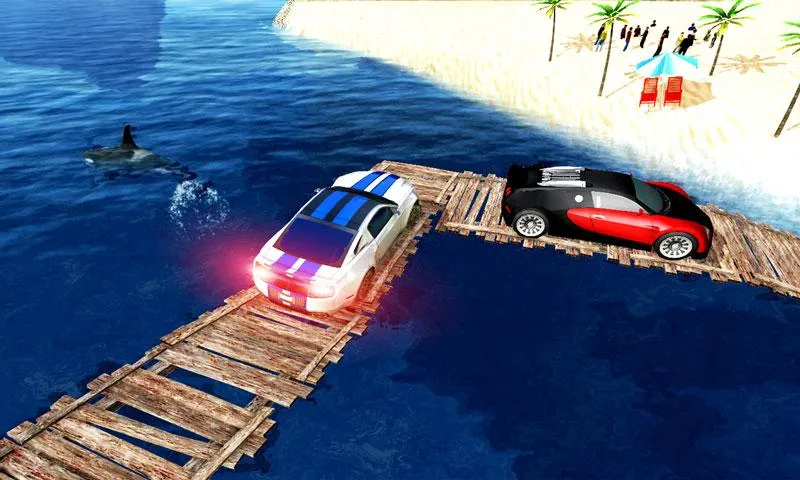 Beach Water Surfer Car Stunt | Indus Appstore | Screenshot