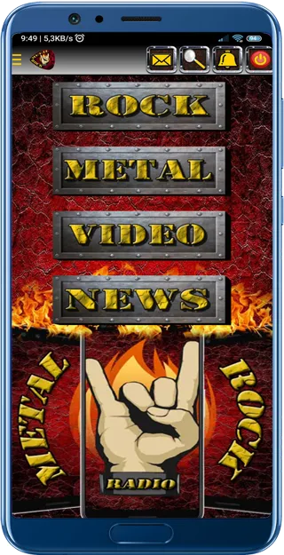 Heavy Metal Rock Radio | Indus Appstore | Screenshot