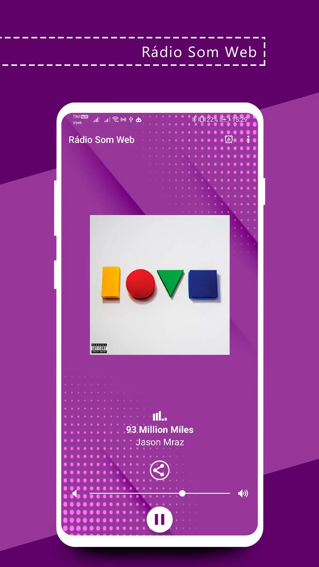 Rádio Som Web | Indus Appstore | Screenshot