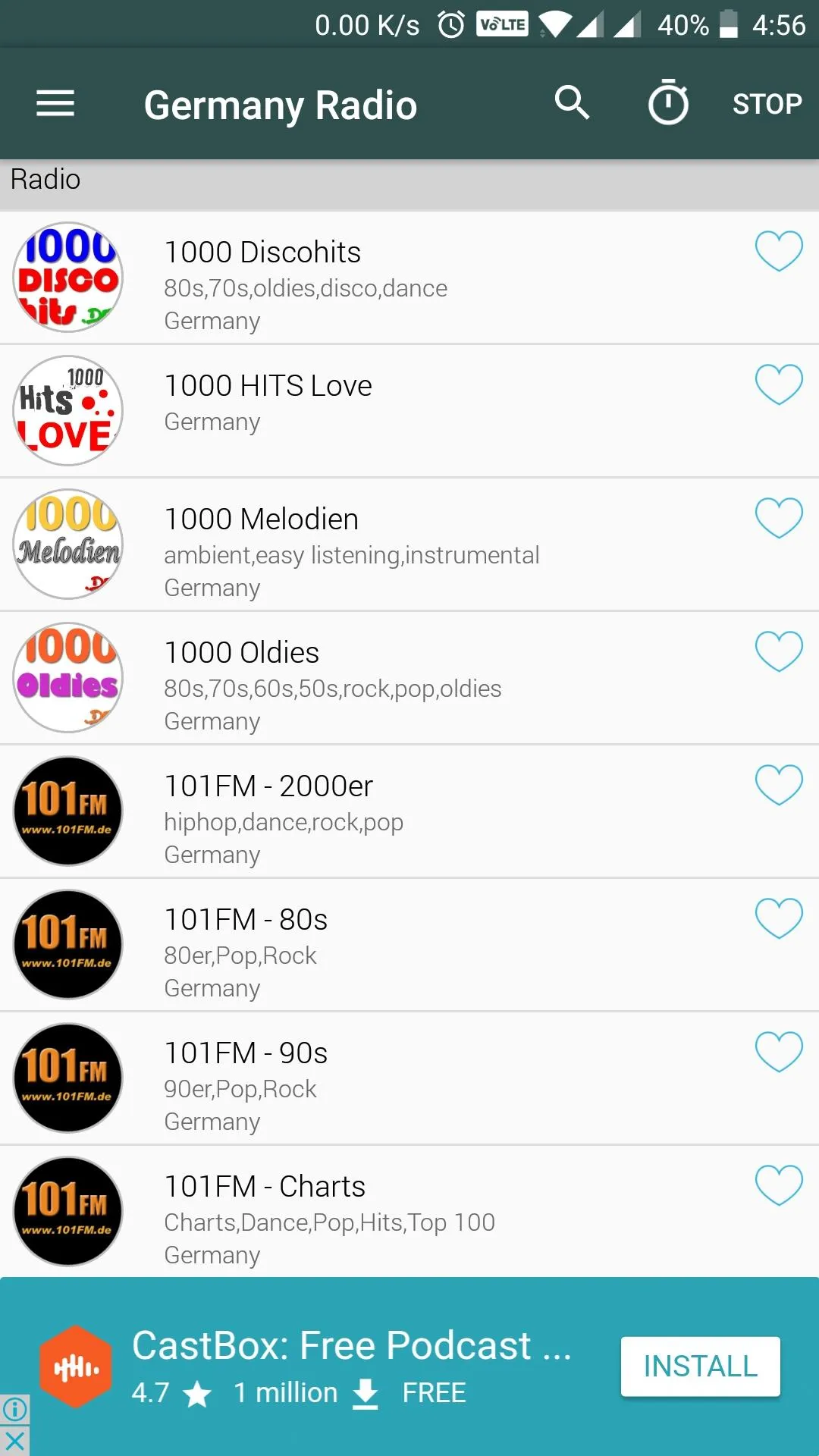 Germany Radio | Indus Appstore | Screenshot