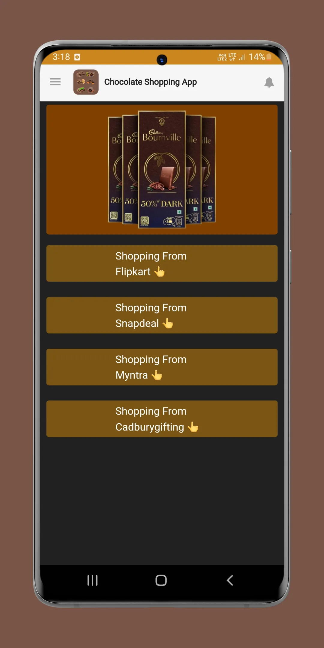 Chocolate Online Shopping App | Indus Appstore | Screenshot