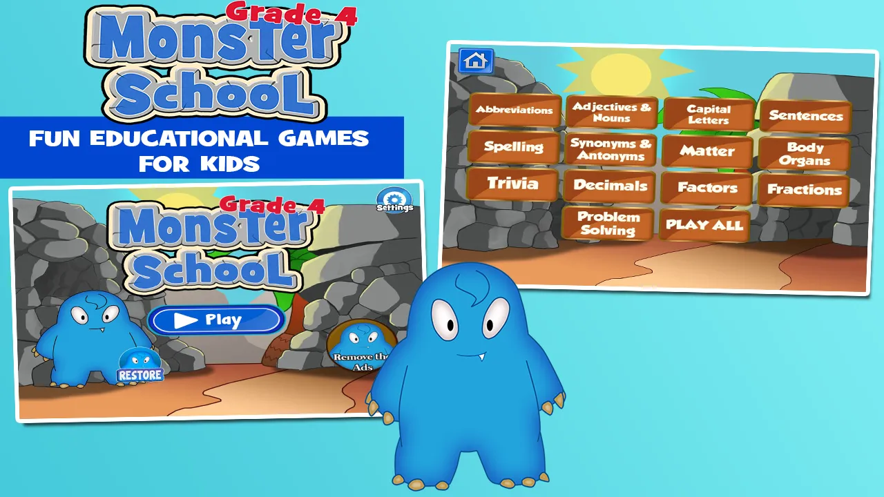 Fourth Grade Learning for Kids | Indus Appstore | Screenshot