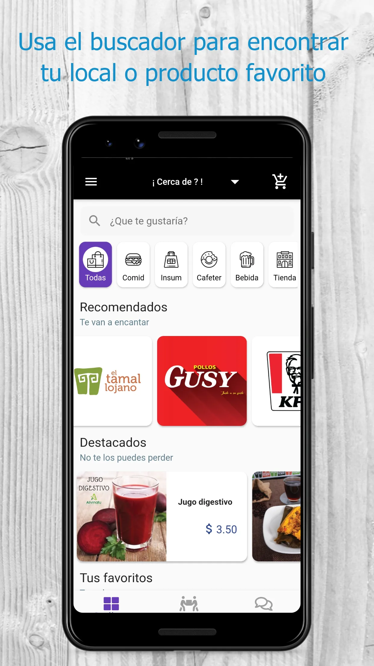 Opportunity: Delivery y Mas | Indus Appstore | Screenshot