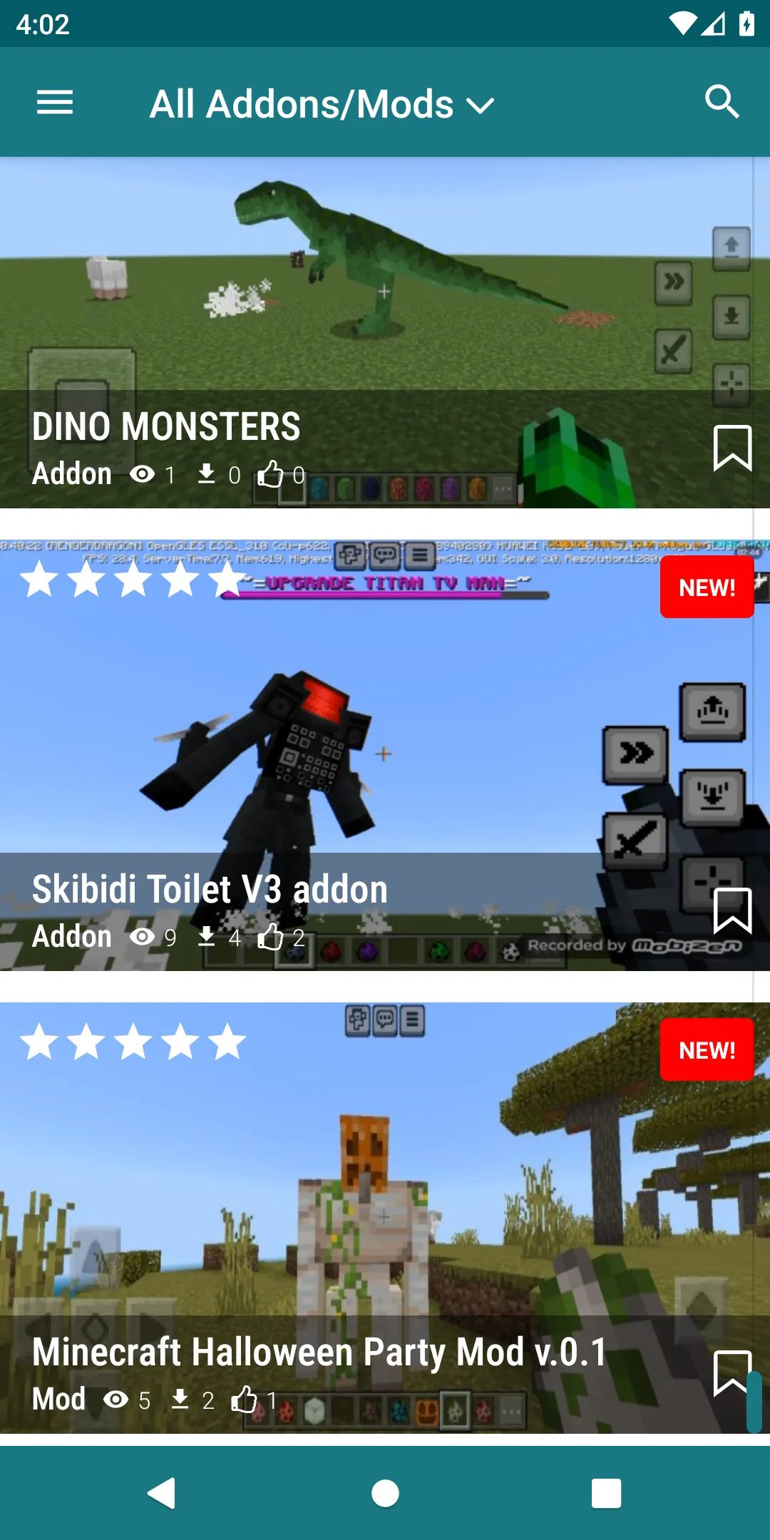 Addons & Mods for Minecraft | Indus Appstore | Screenshot