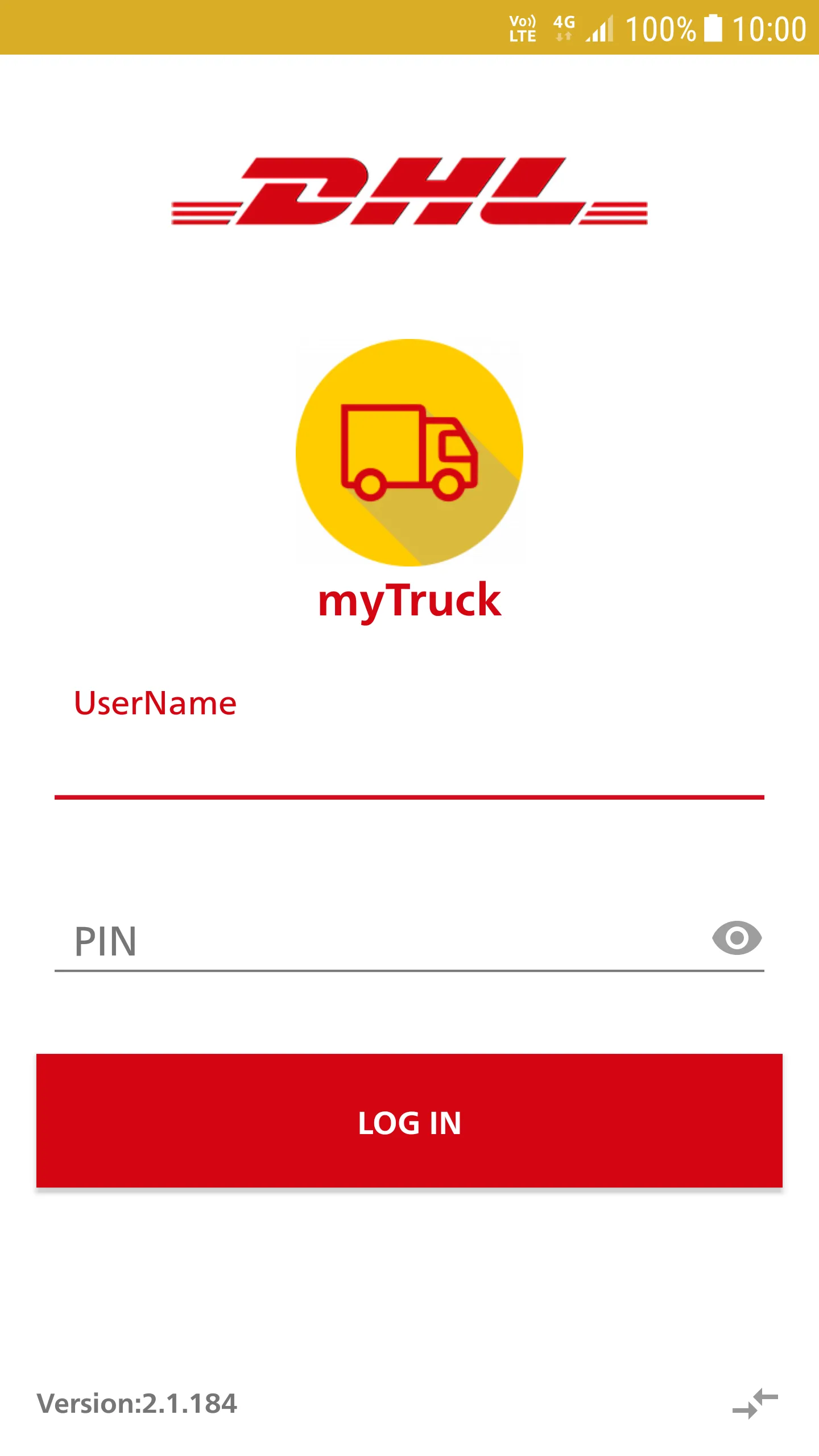 DHL My Truck | Indus Appstore | Screenshot