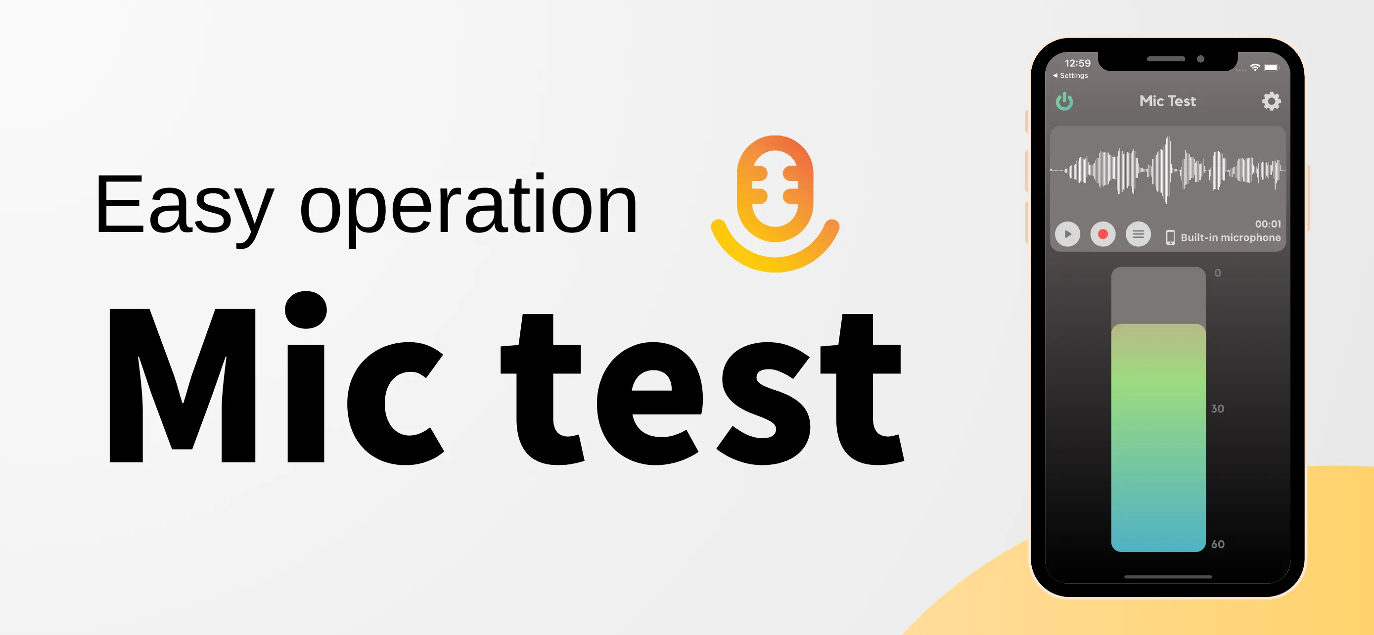 Mic Test - Instant audio check | Indus Appstore | Screenshot