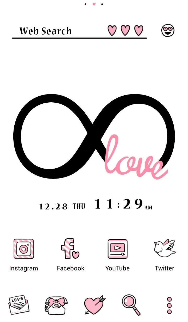 Infinite Love Theme +HOME | Indus Appstore | Screenshot