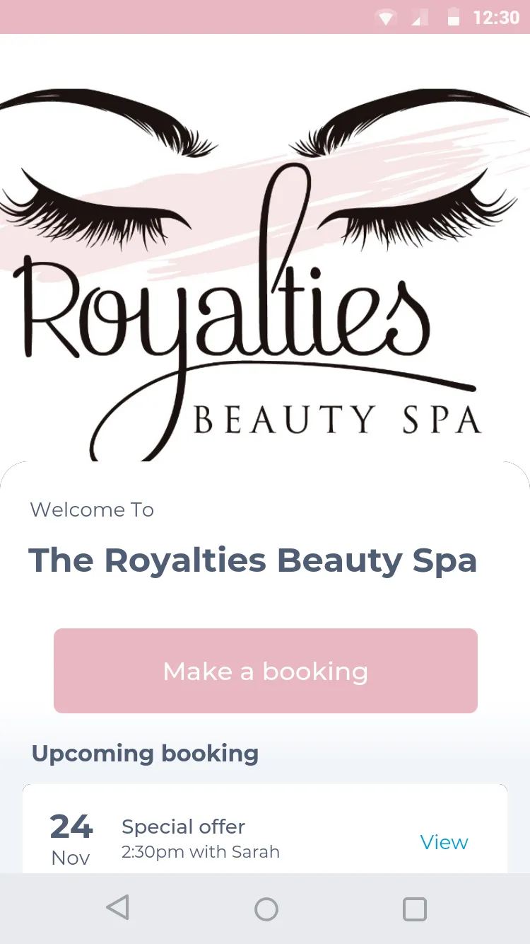 The Royalties Beauty Spa | Indus Appstore | Screenshot