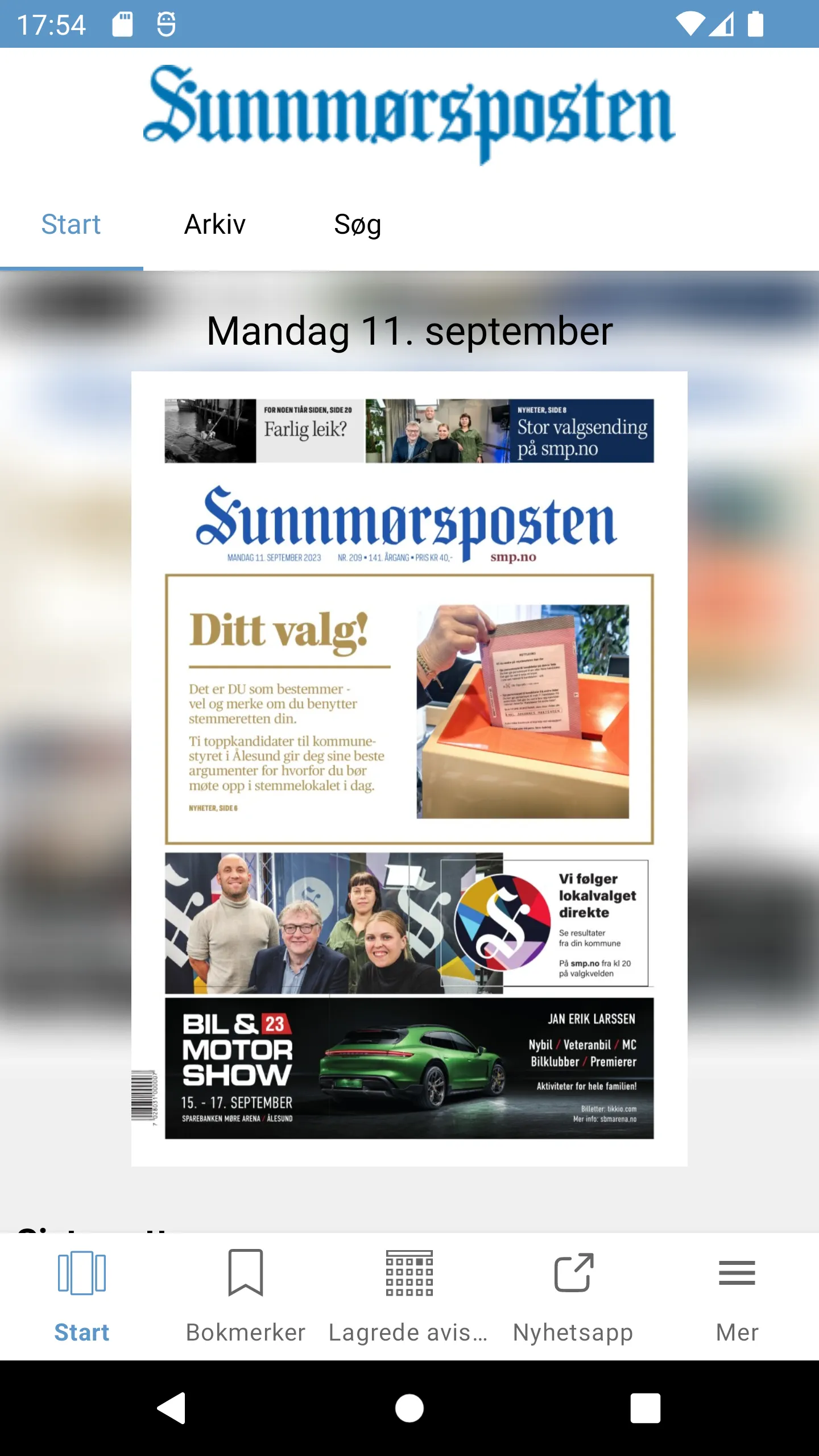 Sunnmørsposten eAvis | Indus Appstore | Screenshot