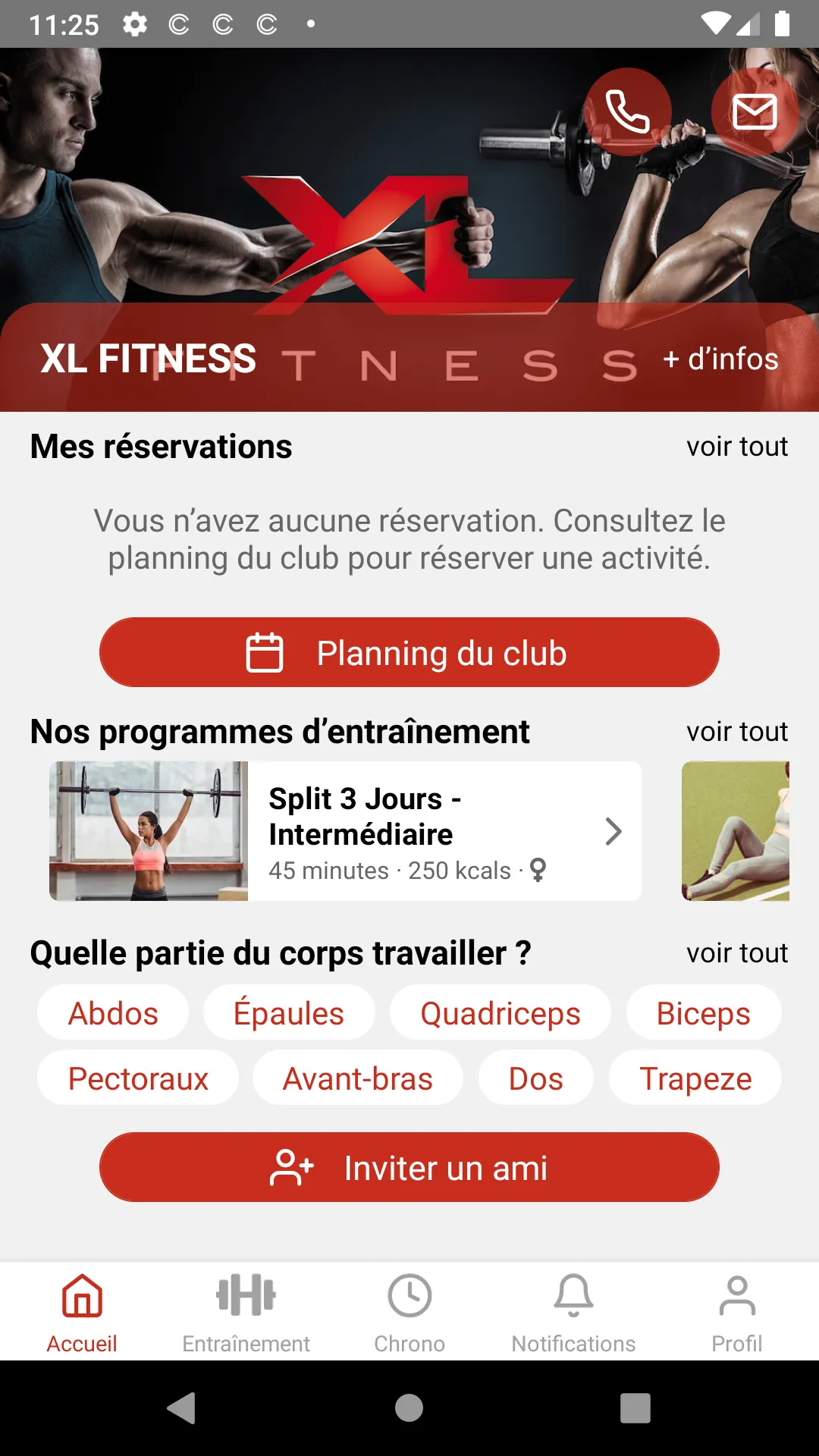 XL Fitness Moirans | Indus Appstore | Screenshot