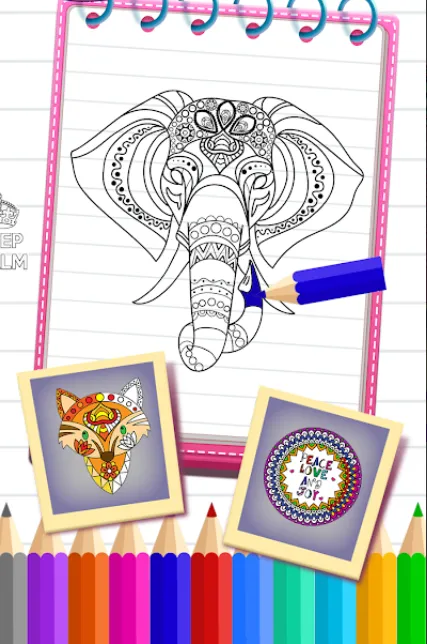 Mandala Coloring Book | Indus Appstore | Screenshot