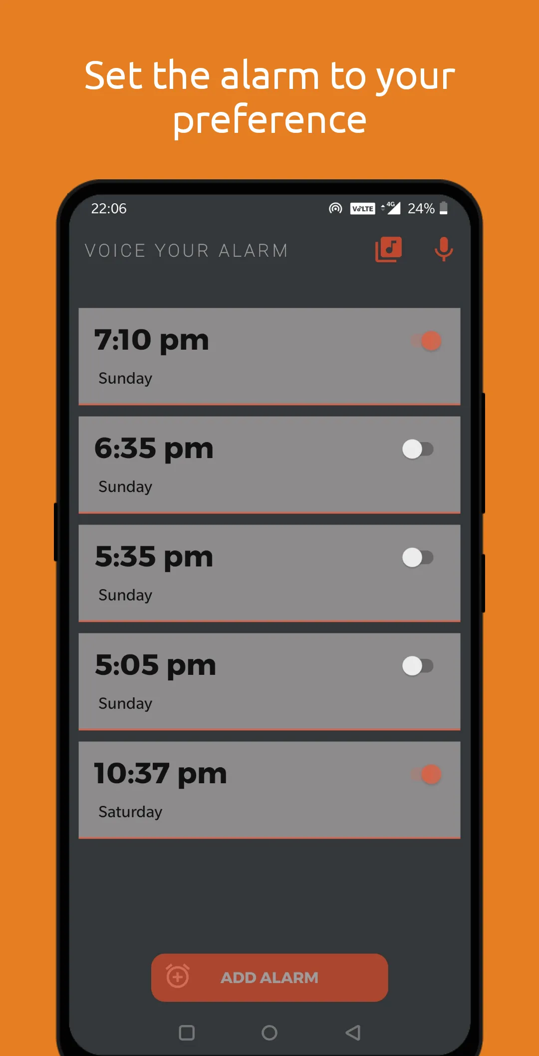 Voice Your Alarm | Indus Appstore | Screenshot